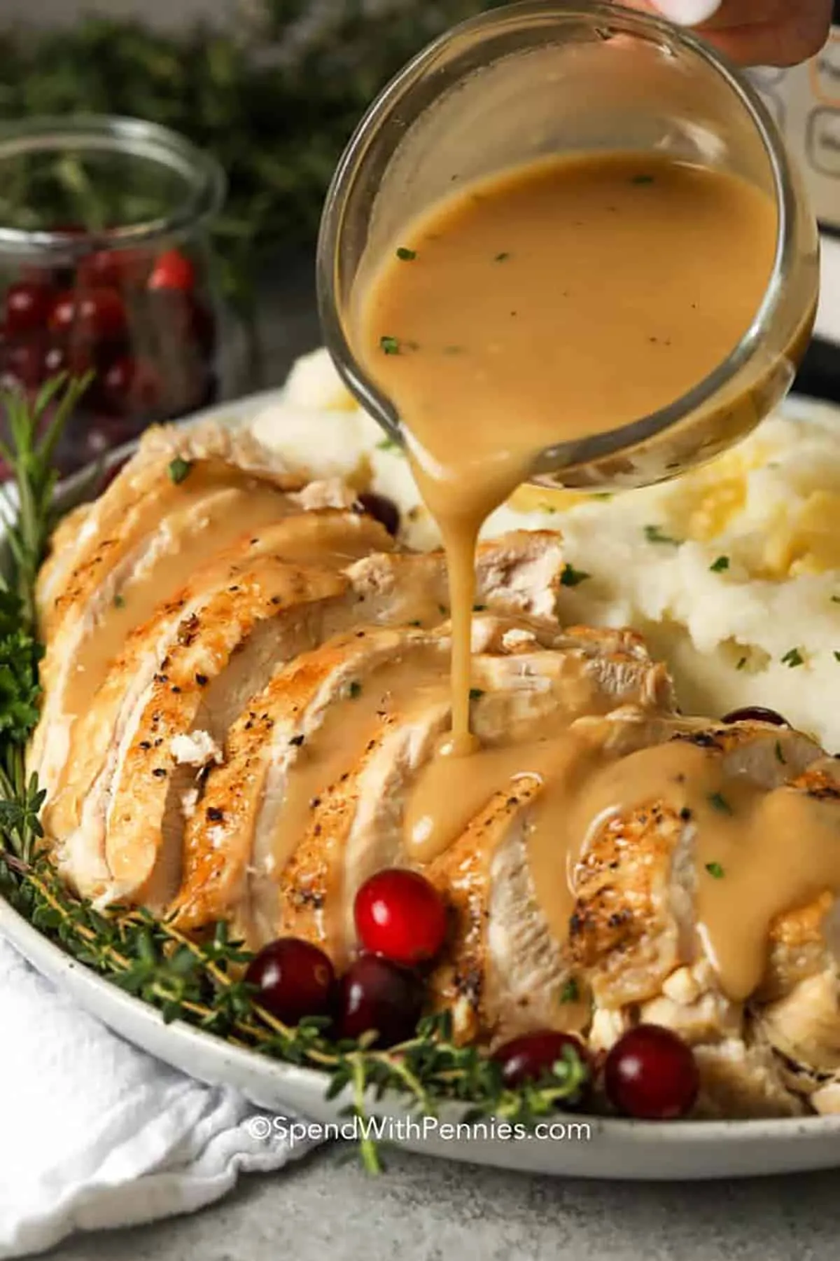 Instant Pot Turkey Onion Gravy