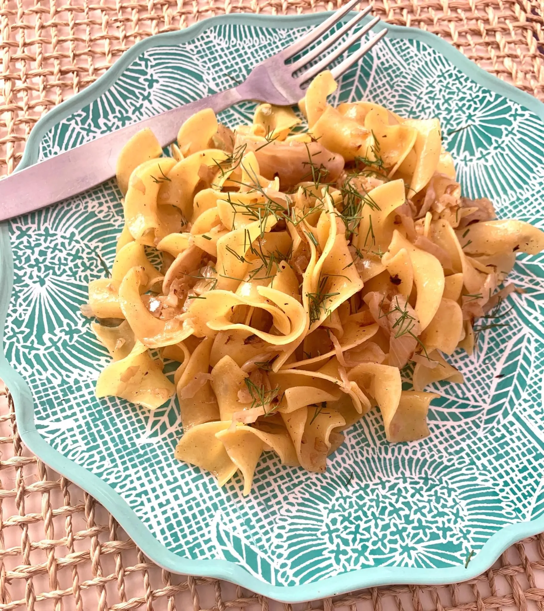 Irene's Noodles and Sauerkraut