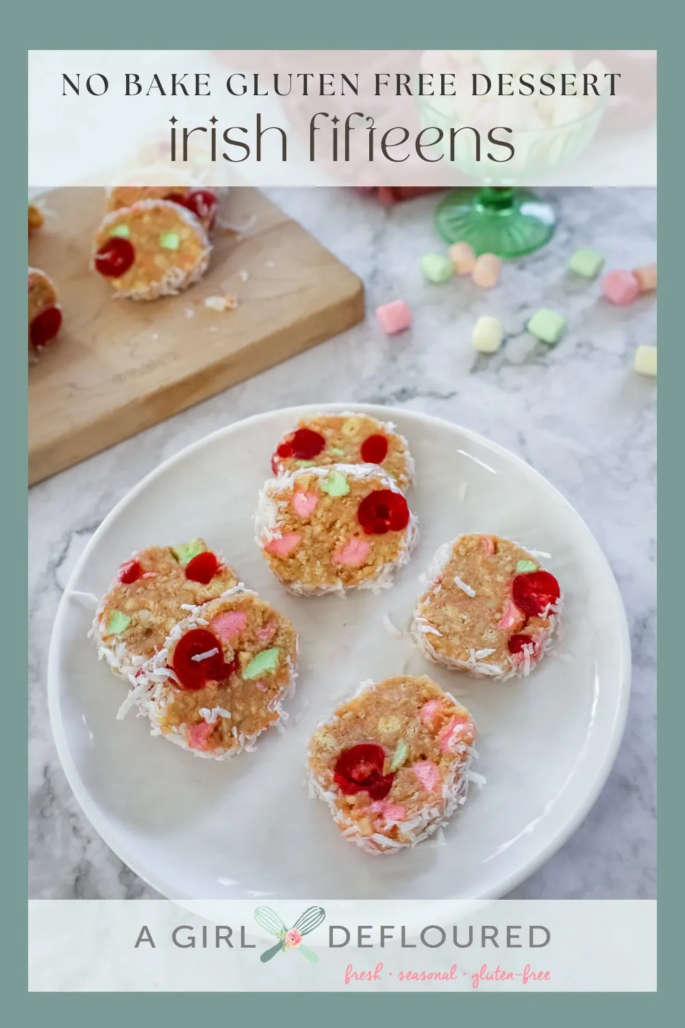 Irish Fifteens - A No Bake Gluten Free Dessert