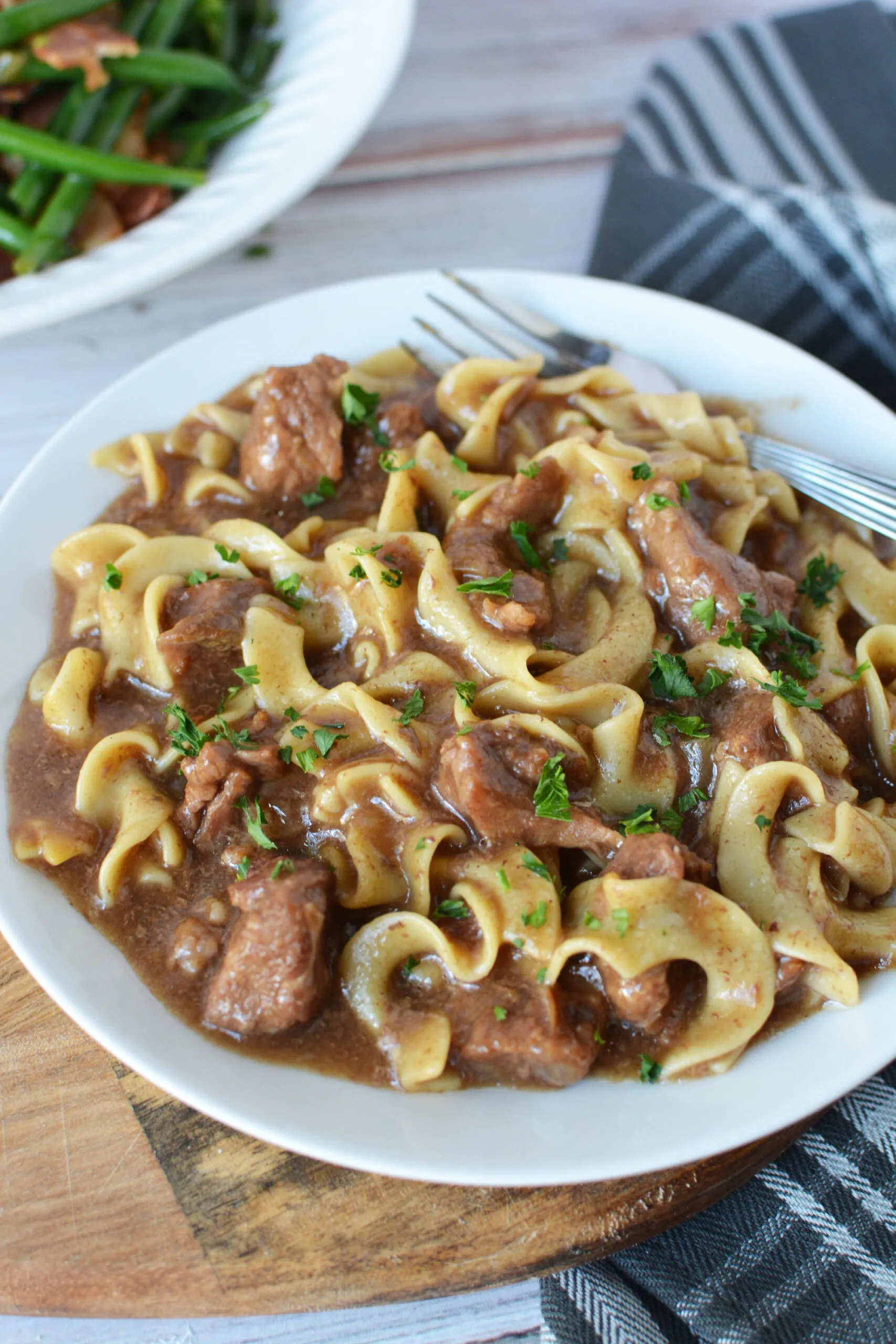 Italian Beef and Noodles