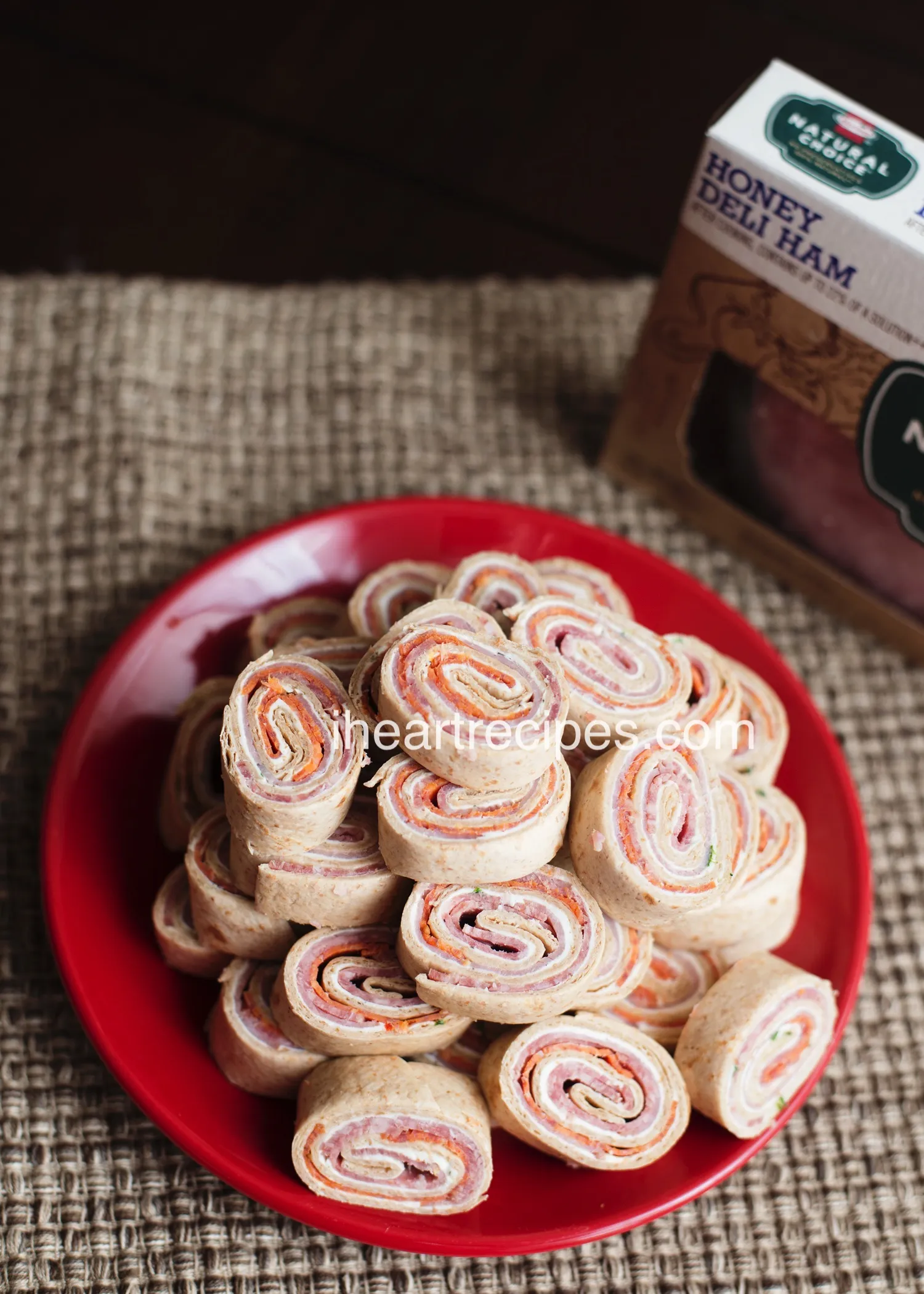 Italian Pinwheel Finger Sandwiches