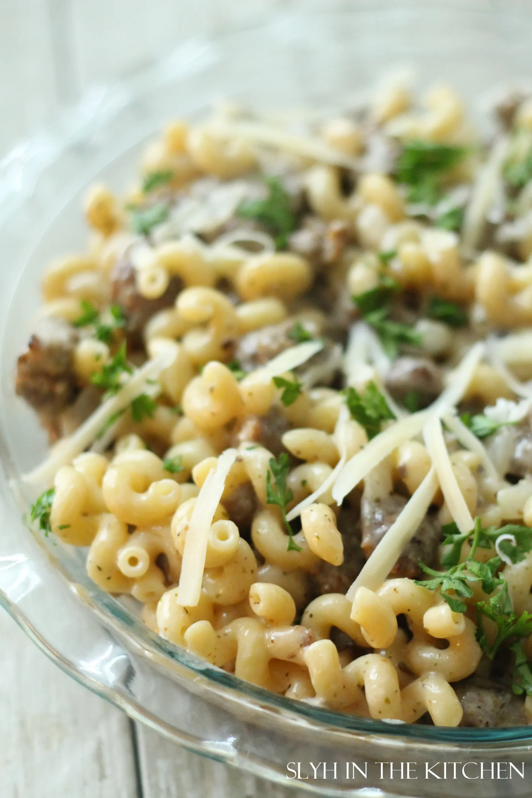 Italian Sausage Mushroom Pasta