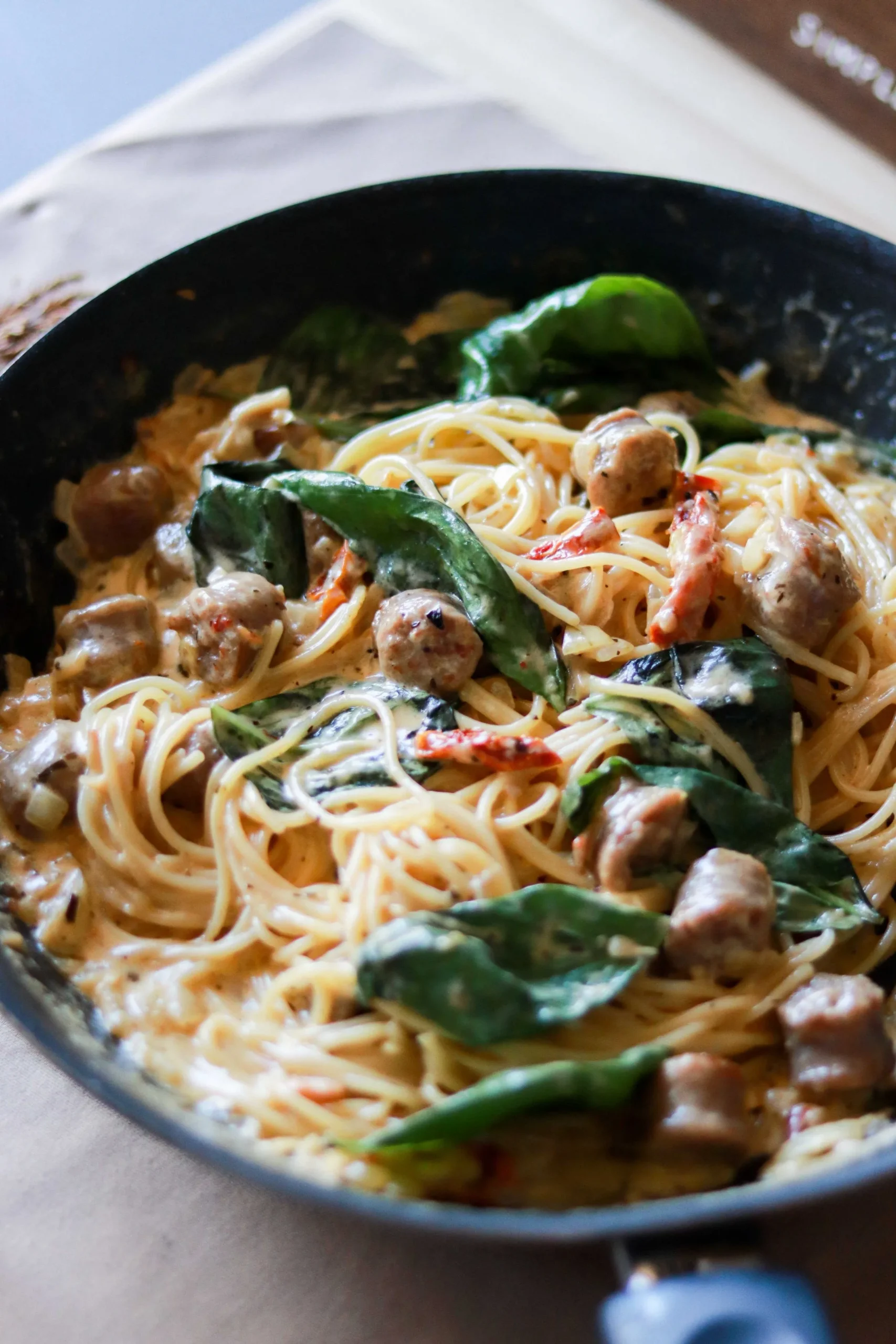 Italian Sausage in White Wine Sauce