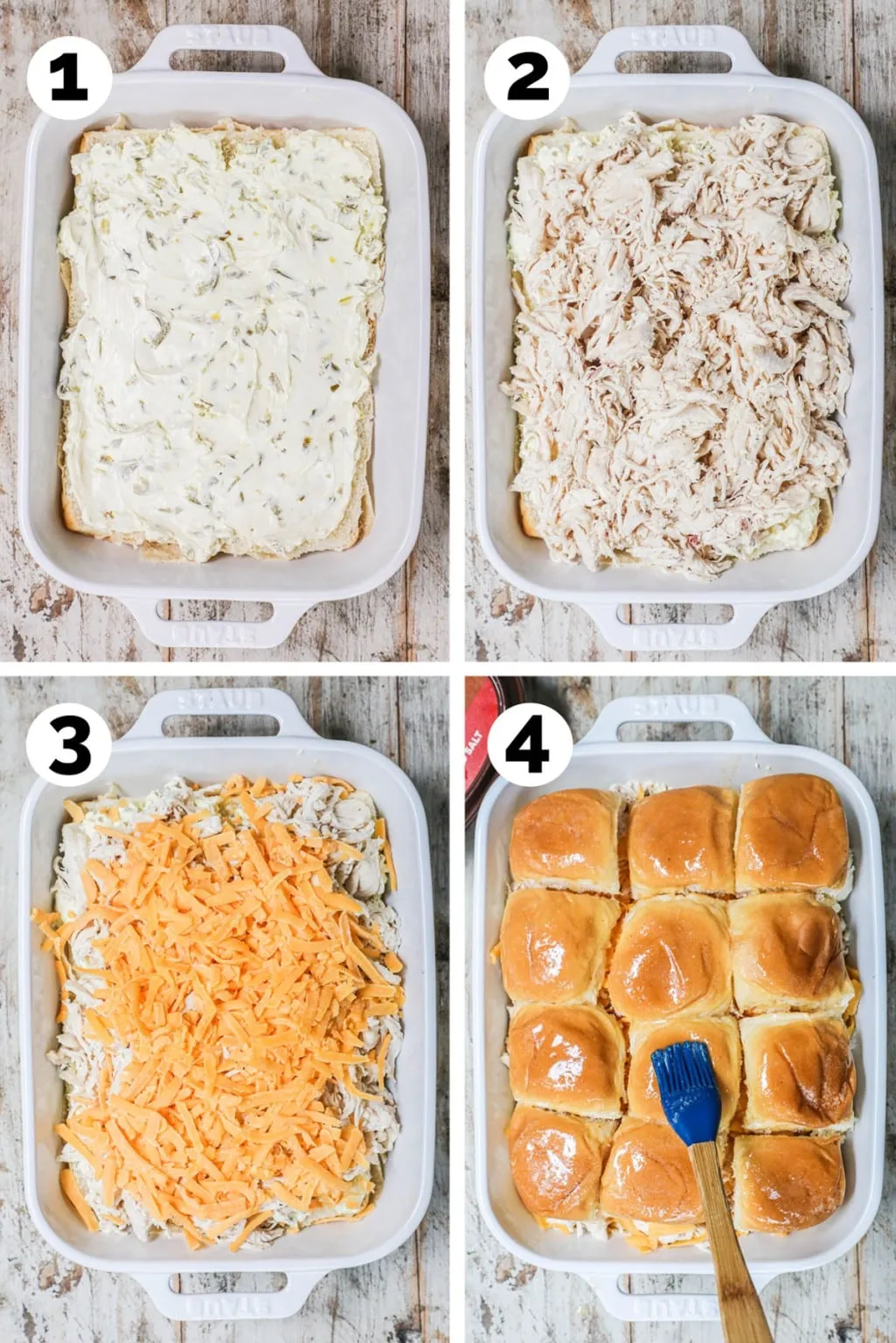Jalapeño Popper Chicken Sliders