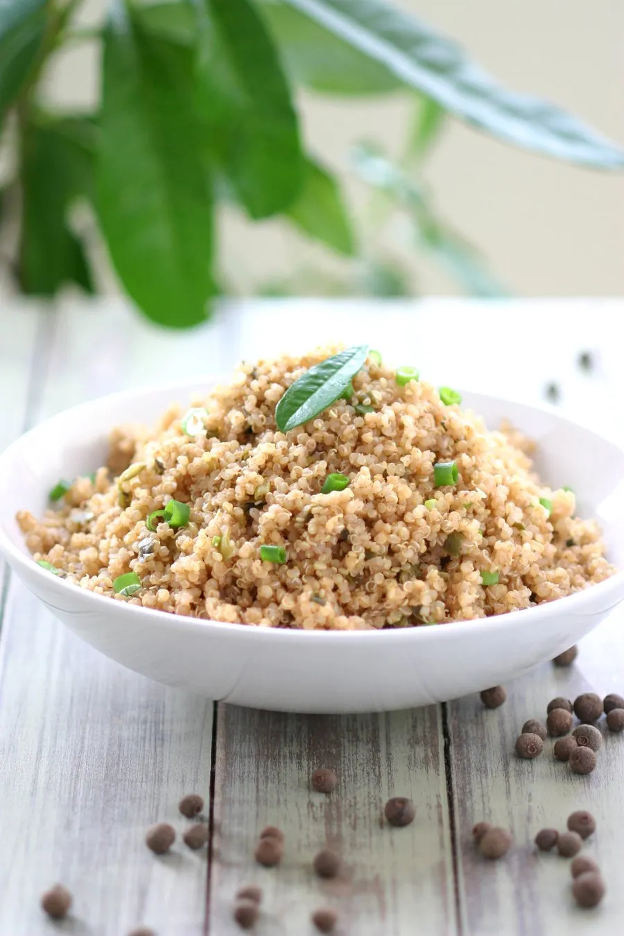 Jerked Quinoa and Yucca