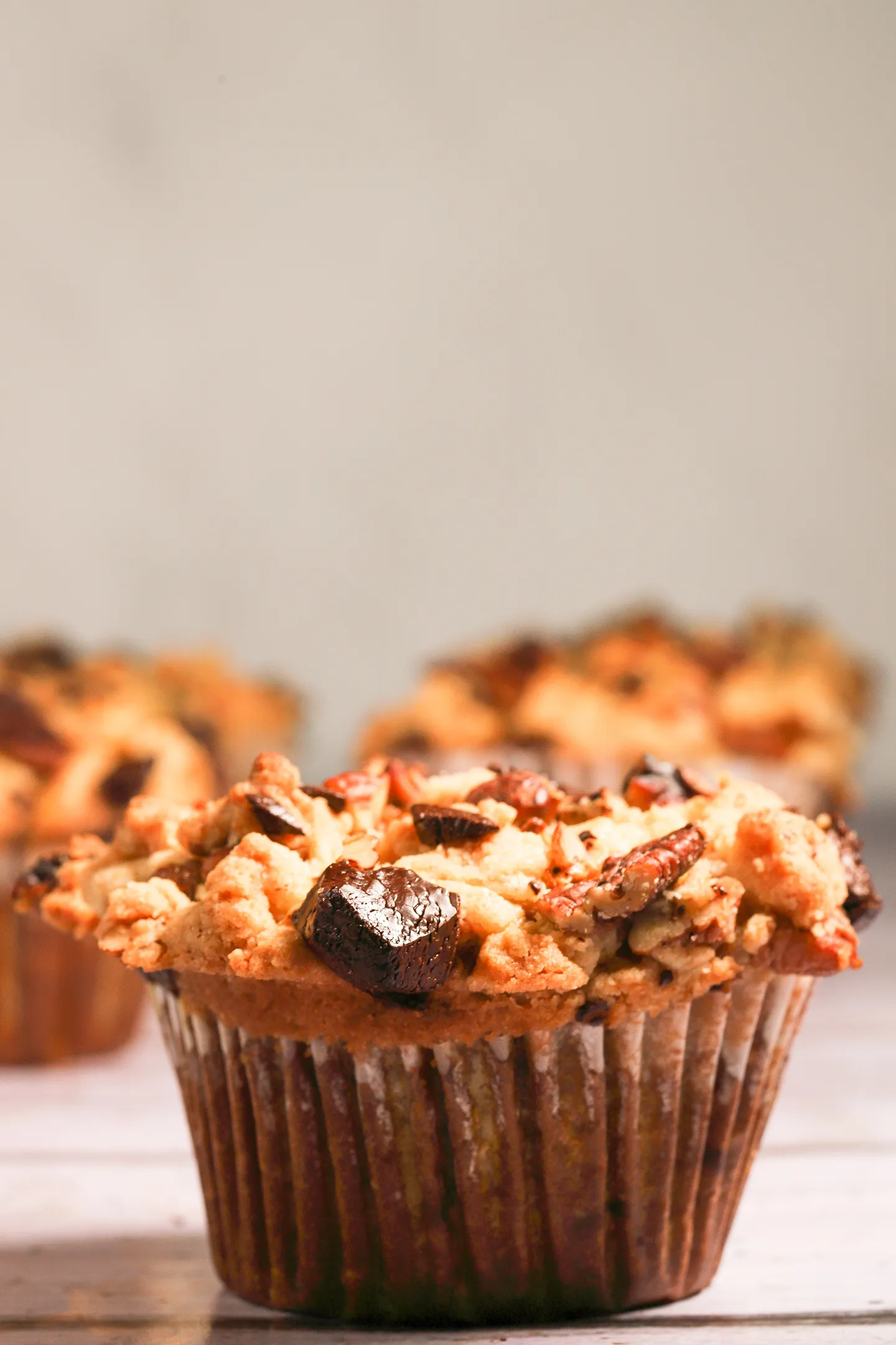 Jumbo Pumpkin Banana Muffins