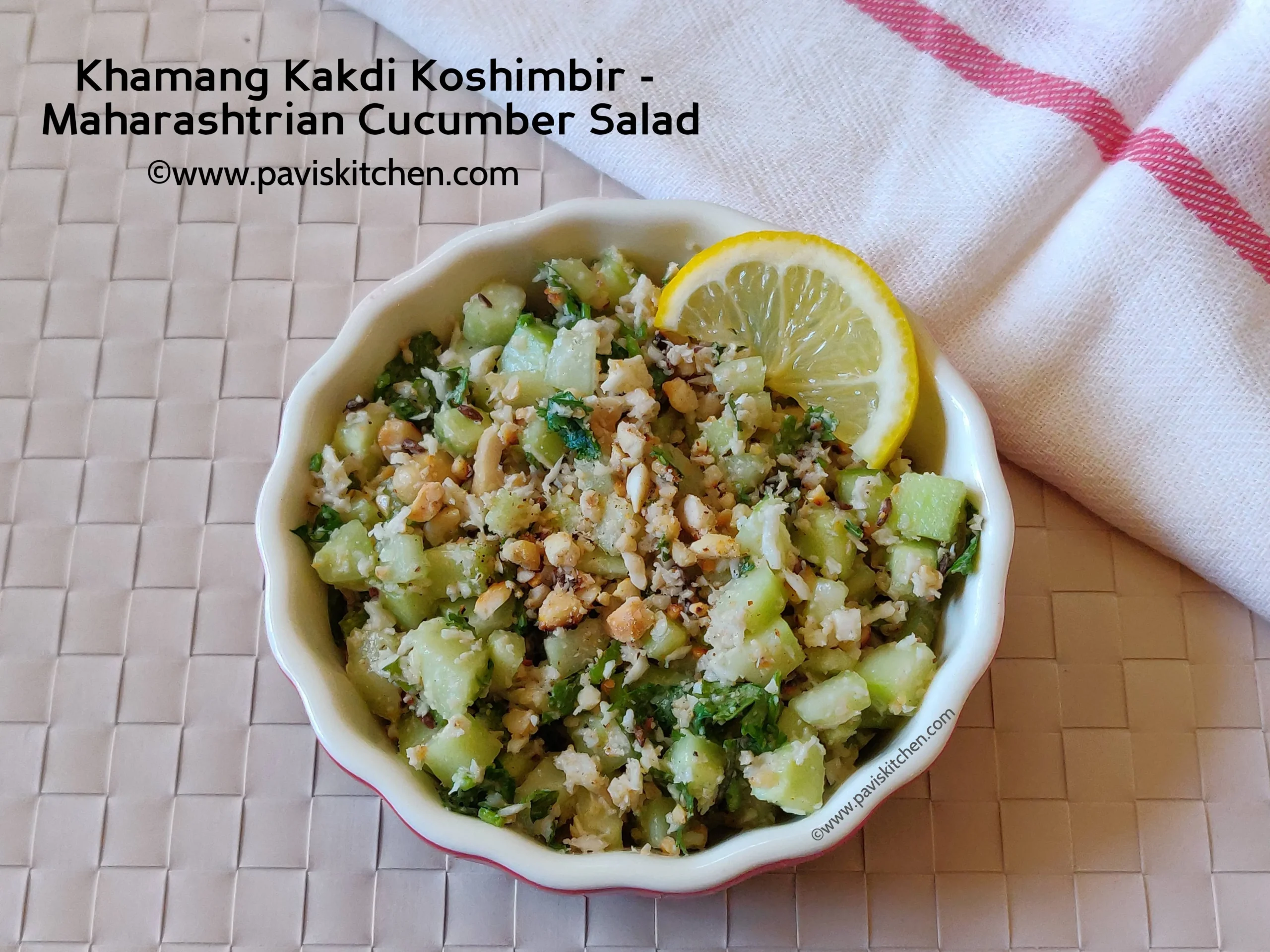 Kakdi Koshimbir Khamang Kakdi