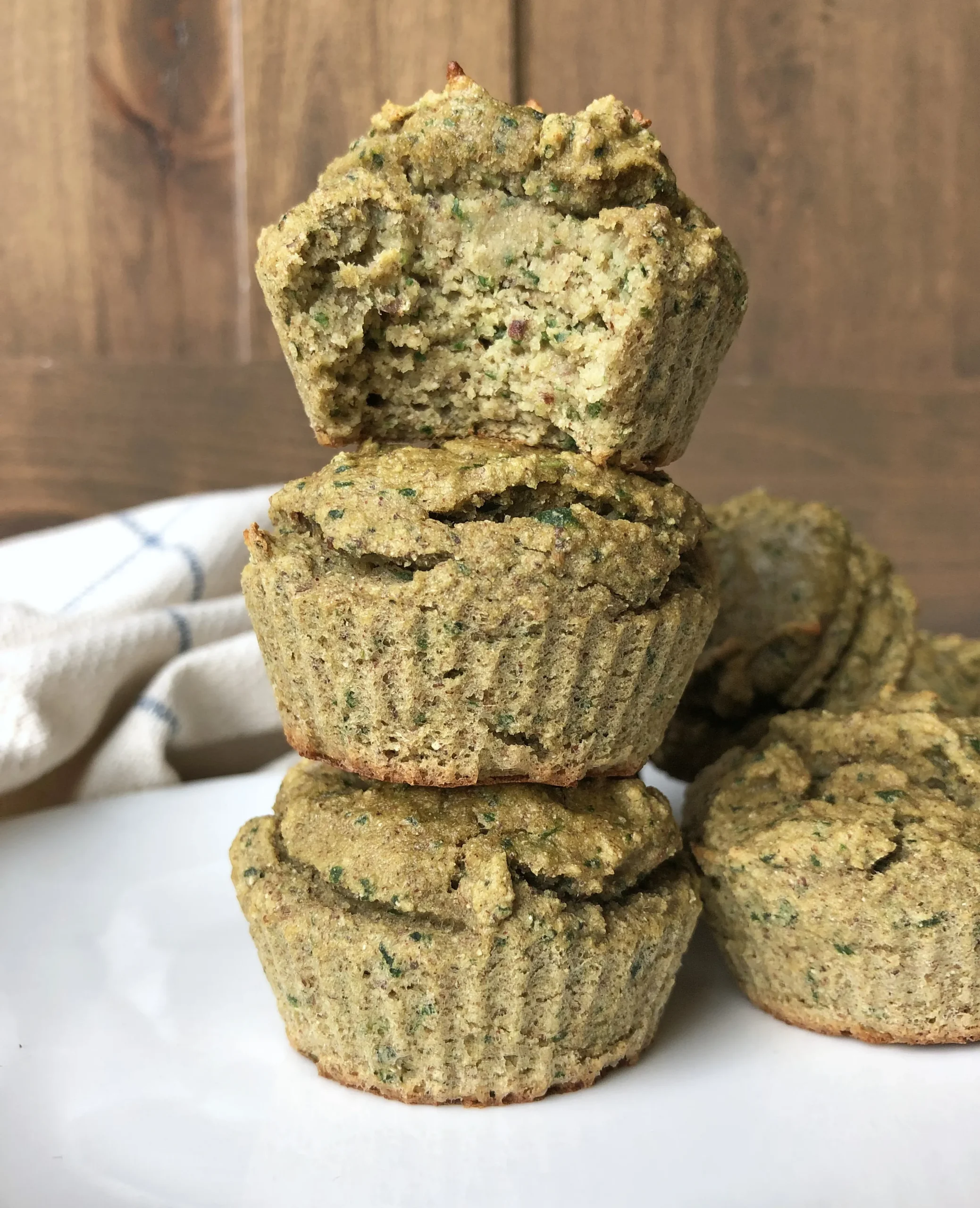 Kale Banana Toddler Muffins