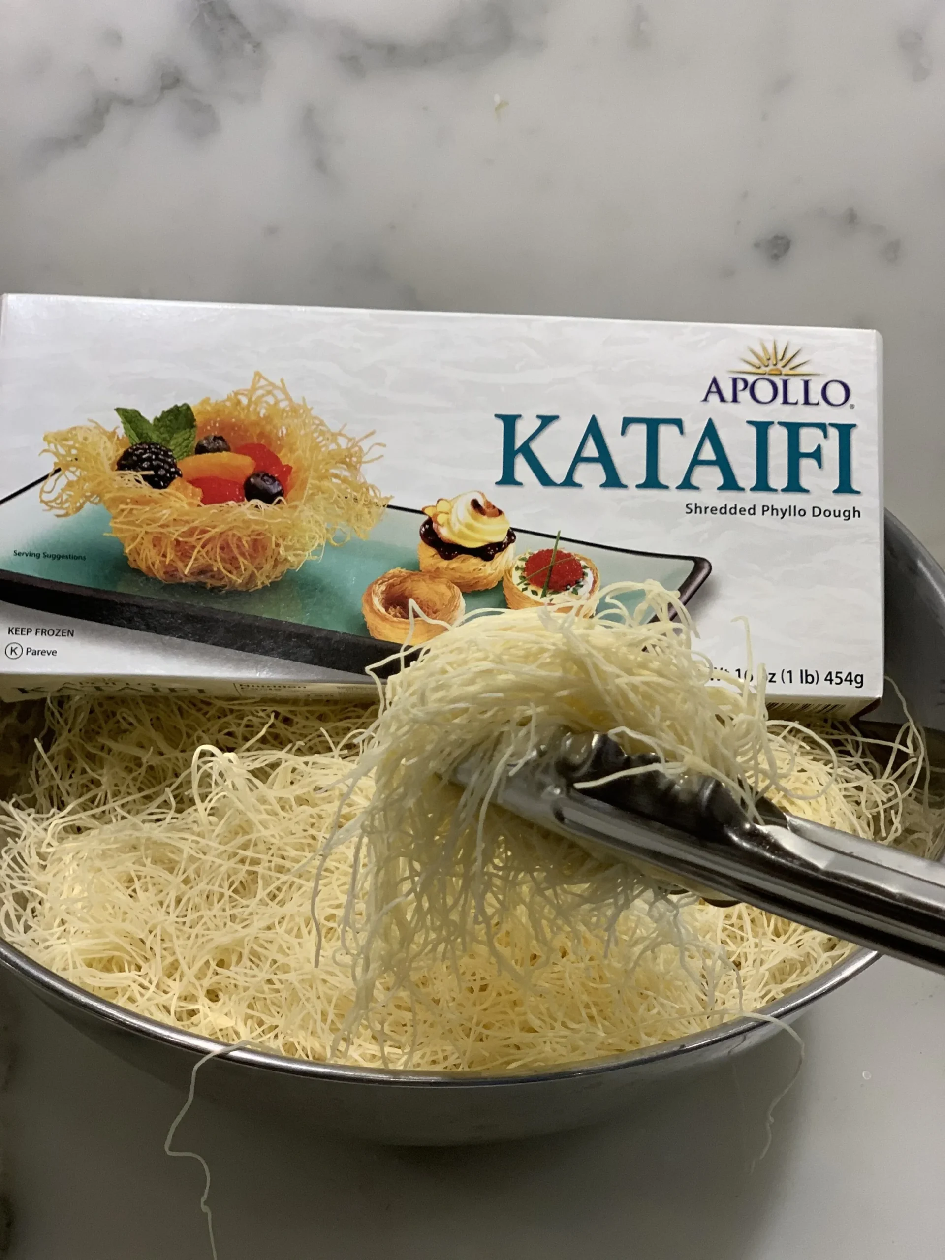 Kanafe Ricotta Shredded Phyllo