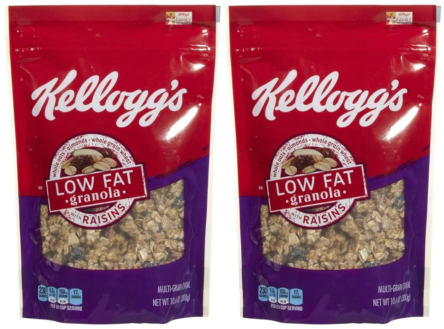 Kellogg's Low Fat Granola Pretzels
