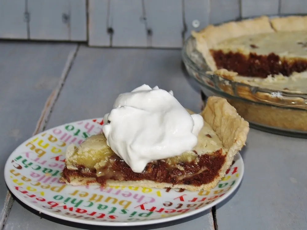 Kentucky Derby Chocolate Pie with Bourbon