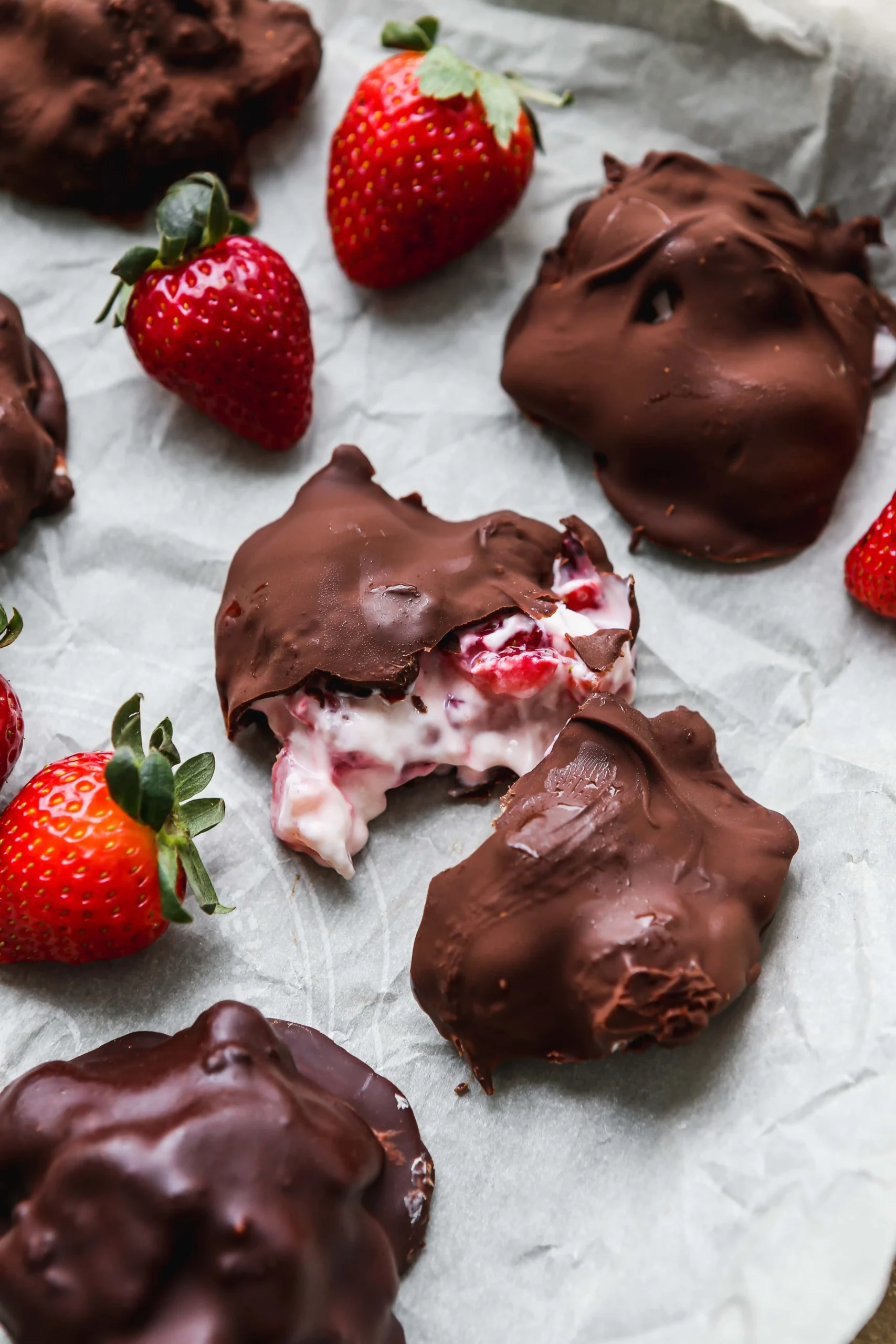 Keto Chocolate Yogurt Bites