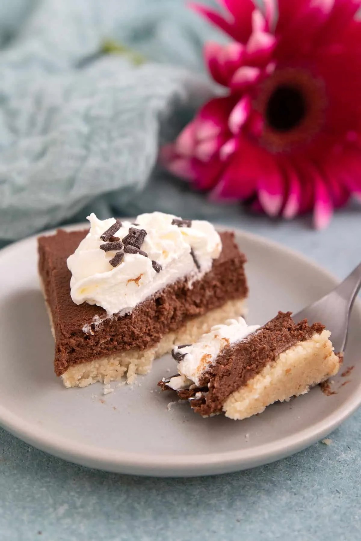 Keto French Silk Pie