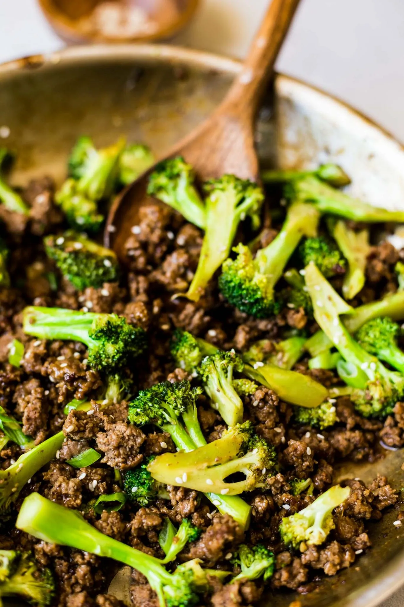 Keto Ground Beef and Broccoli