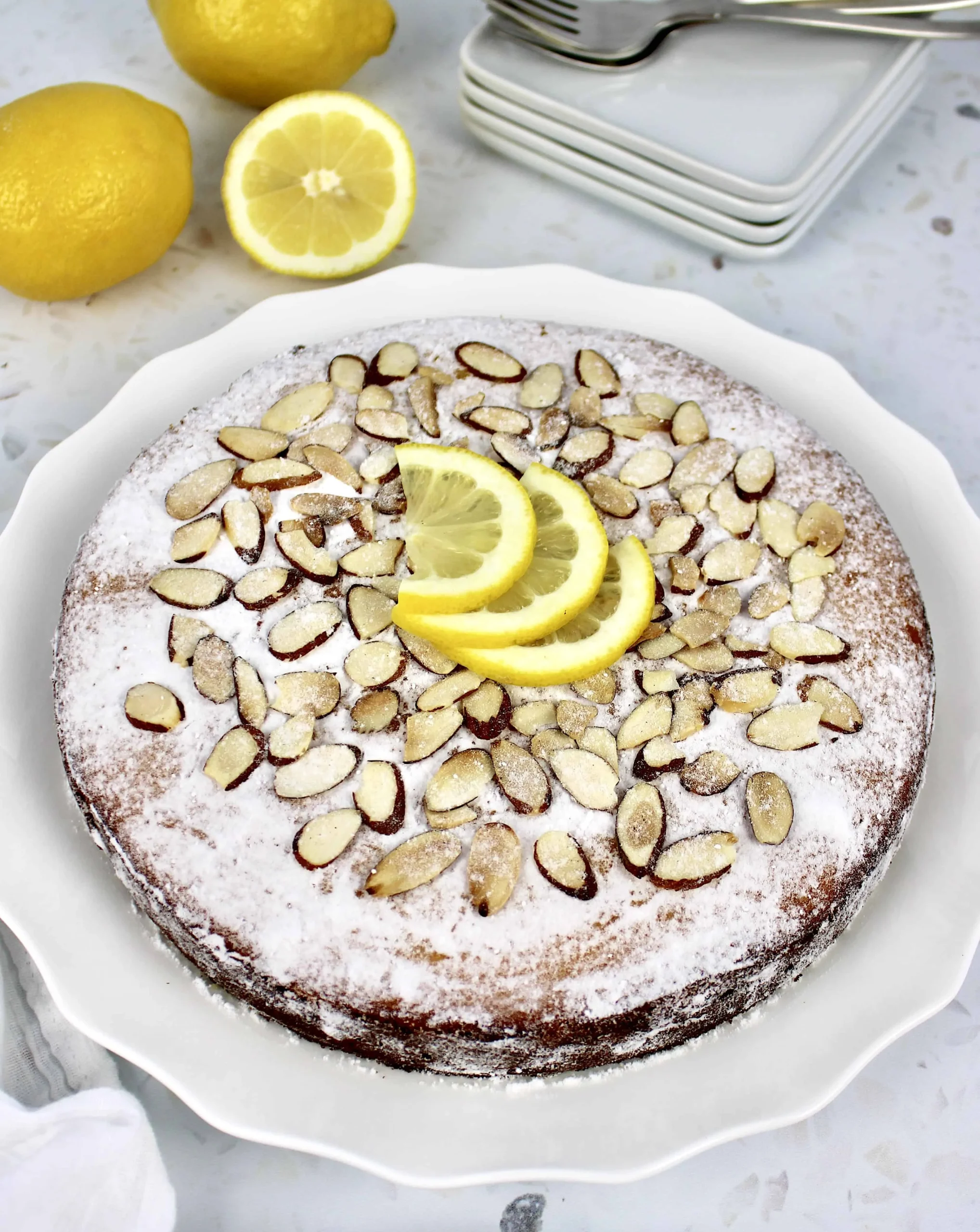 Keto Lemon Ricotta Cake