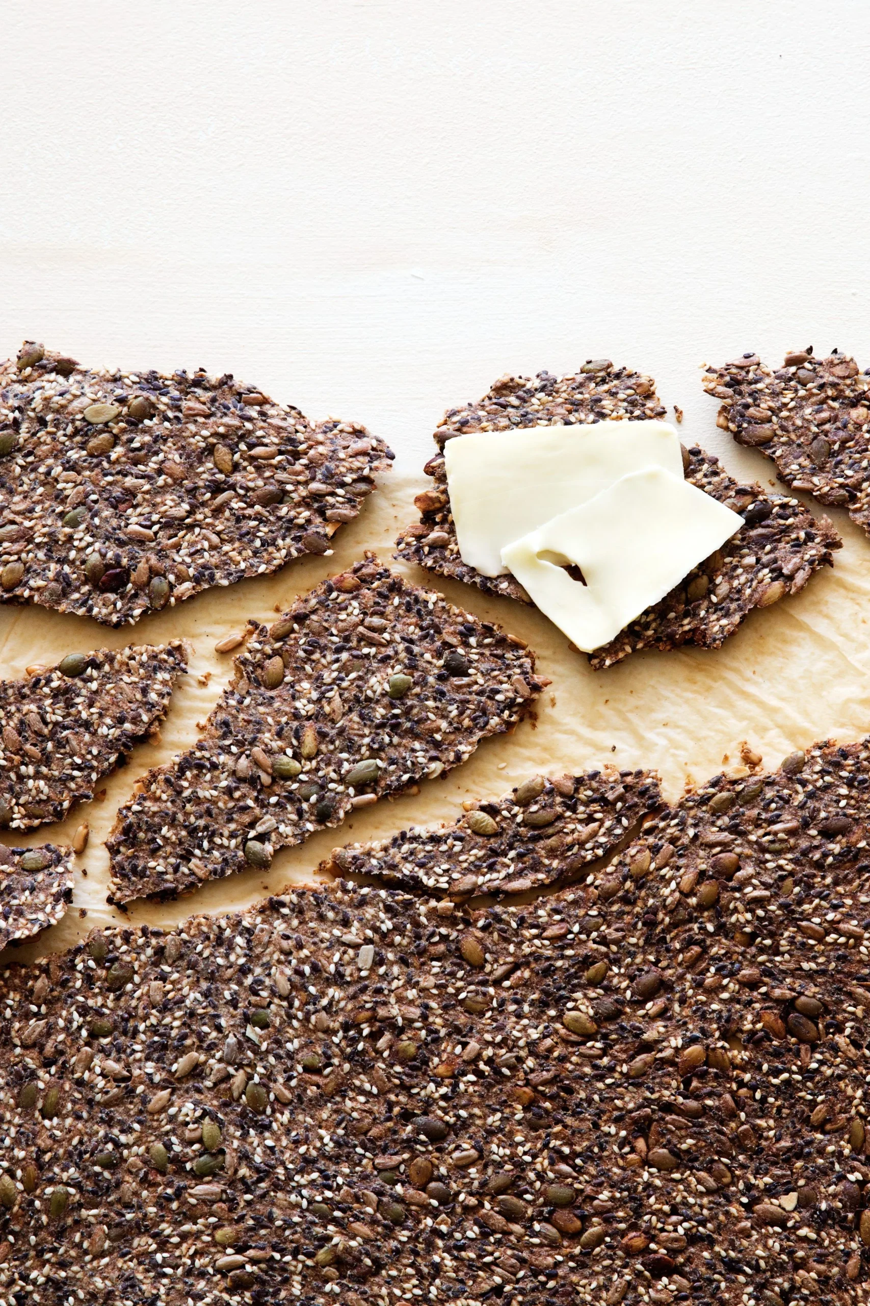 Keto Low Carb Crackers with Seeds