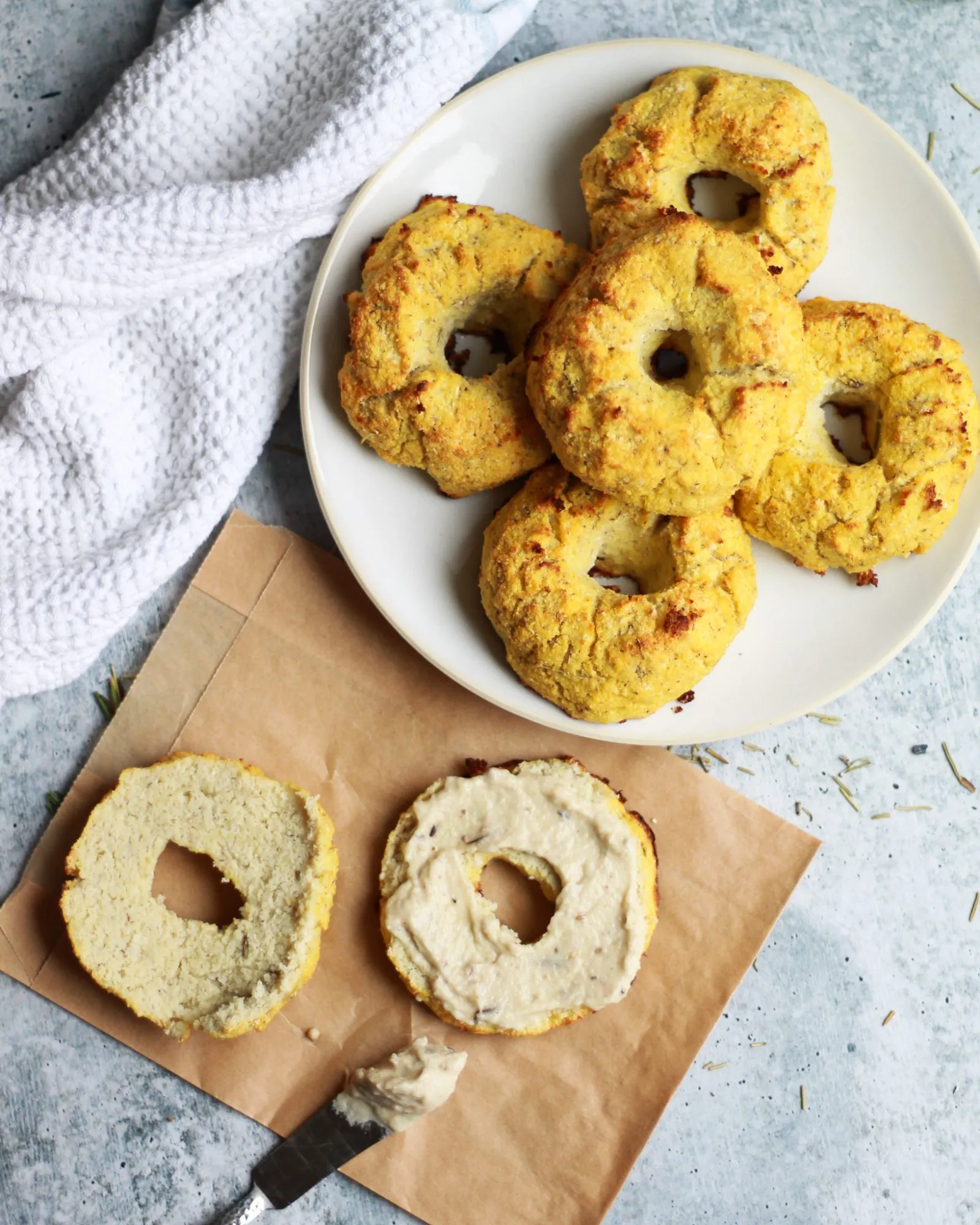 Keto Paleo Cauliflower Bagels