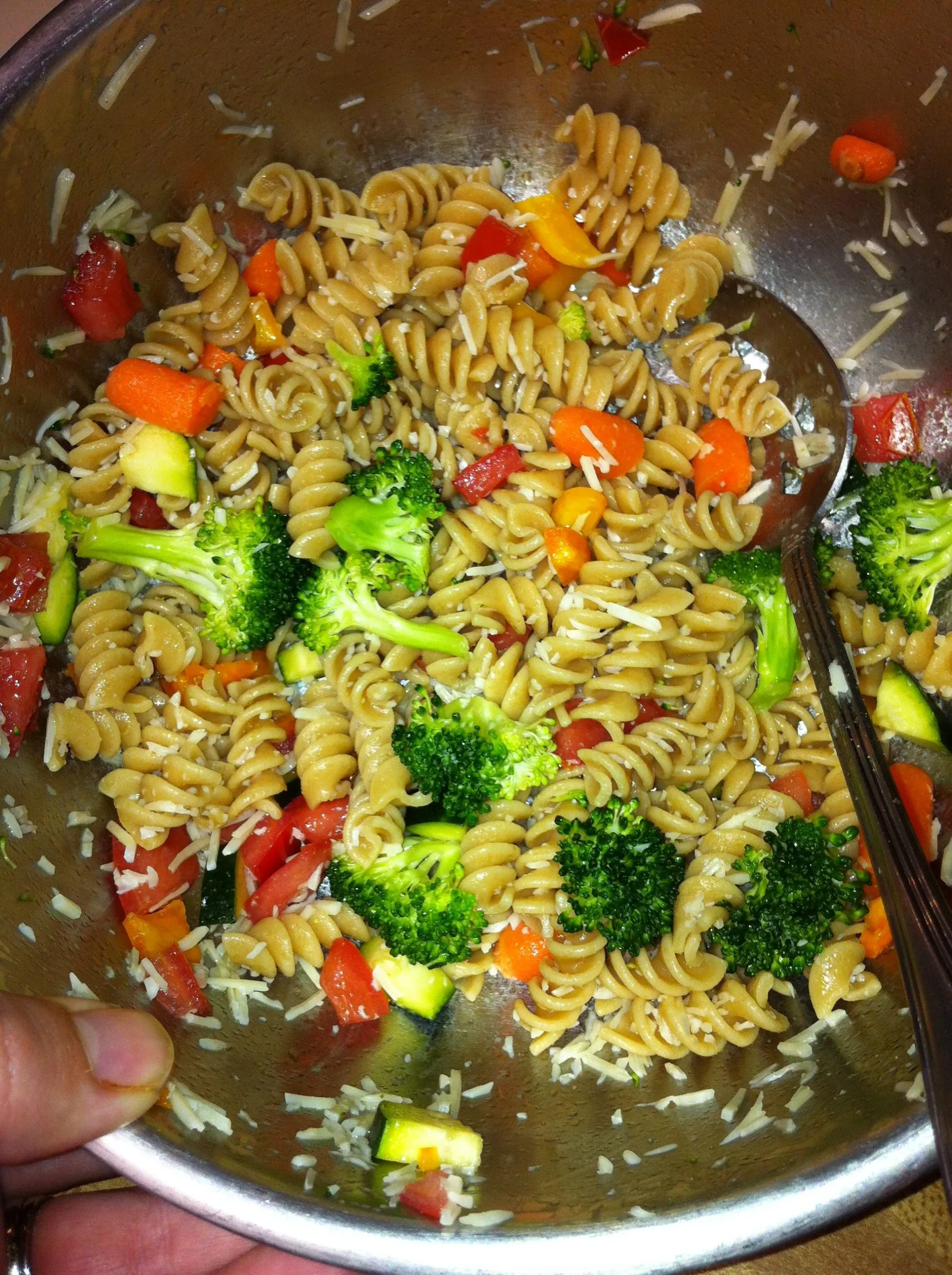 Kid Approved Pasta Salad Lunch Idea