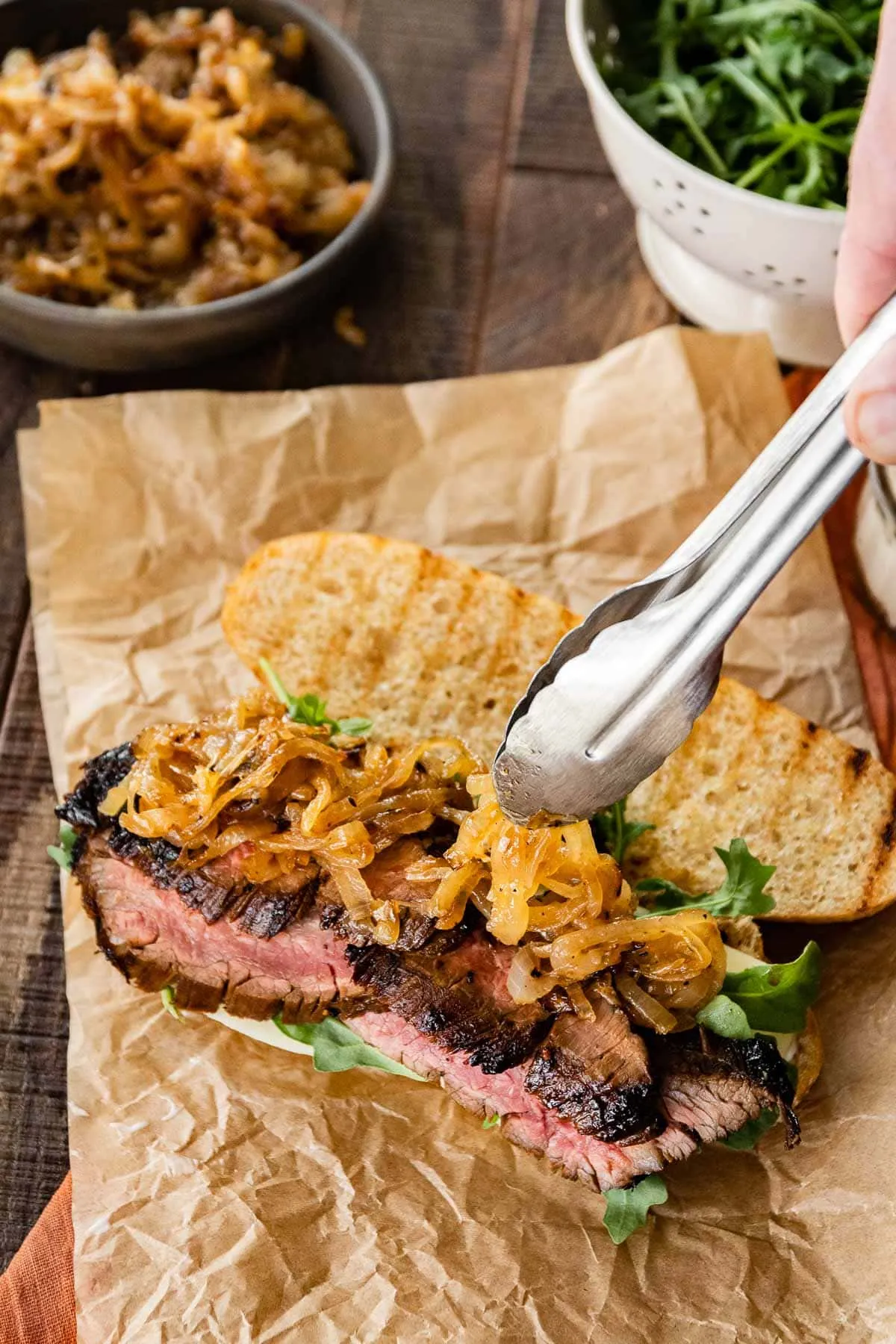 Killer London Broil Sandwiches