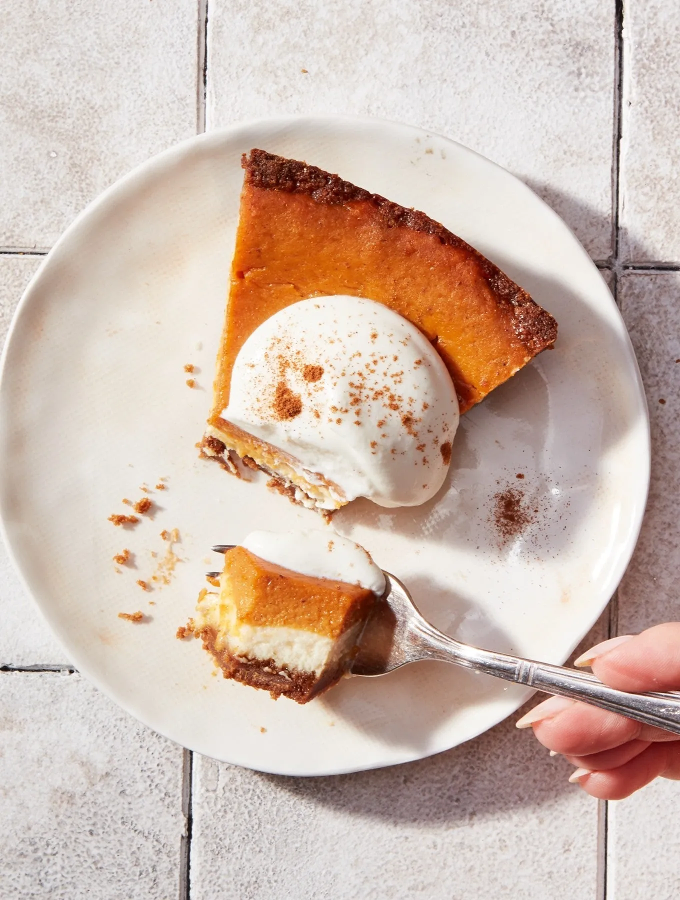 King Arthur Pumpkin Cheesecake Pie
