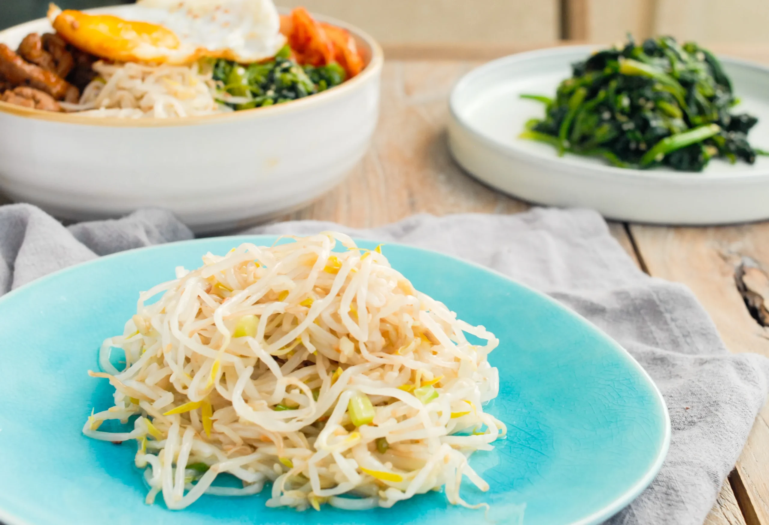 Korean Bean Sprout Side Dish