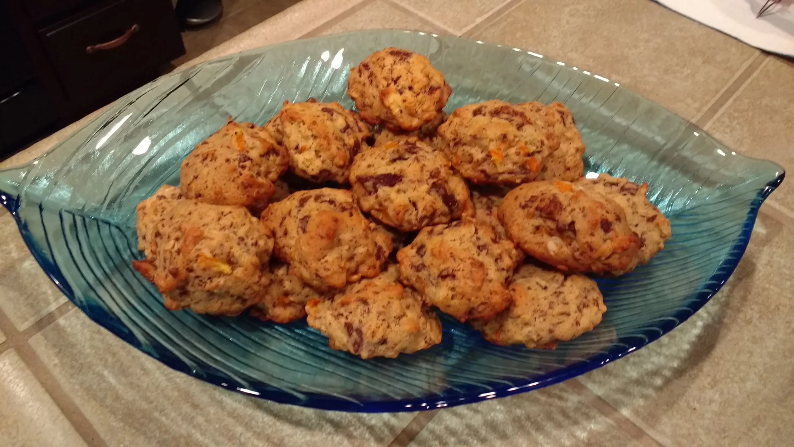 Kumquat Coconut Oatmeal Cookies