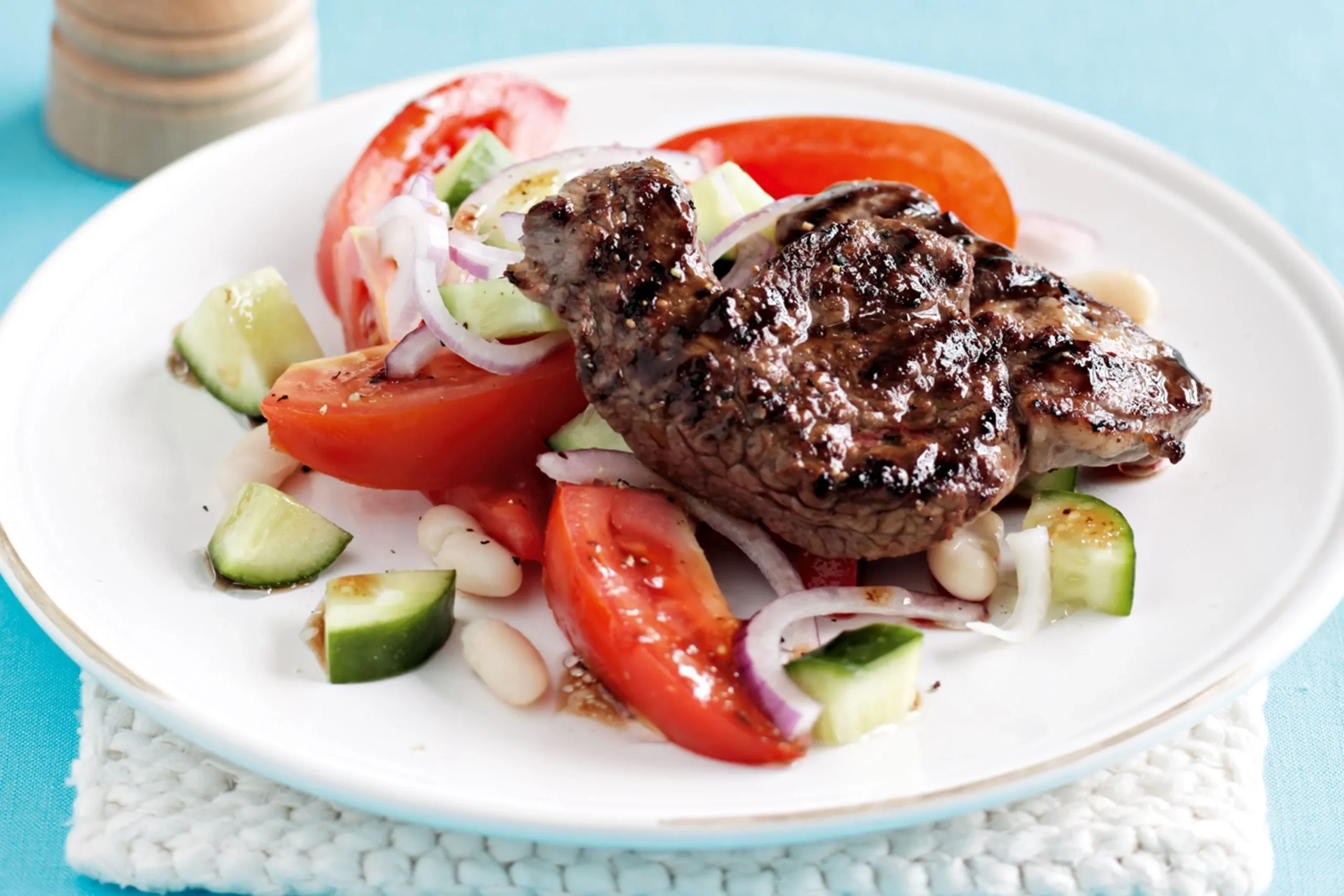 Lamb and White Bean Salad