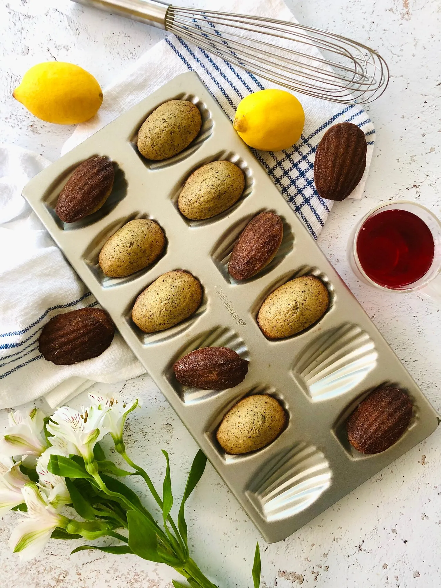Lavender Earl Grey Madeleines