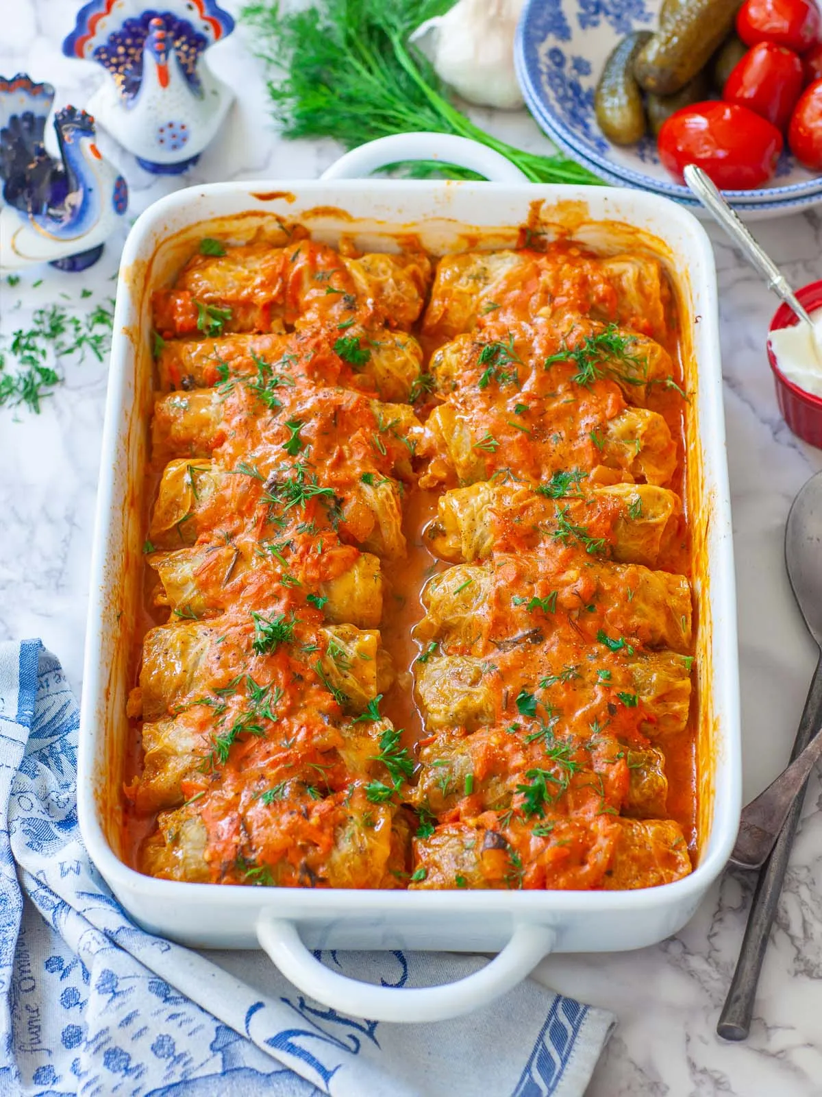 Lazy Turkey Cabbage Rolls