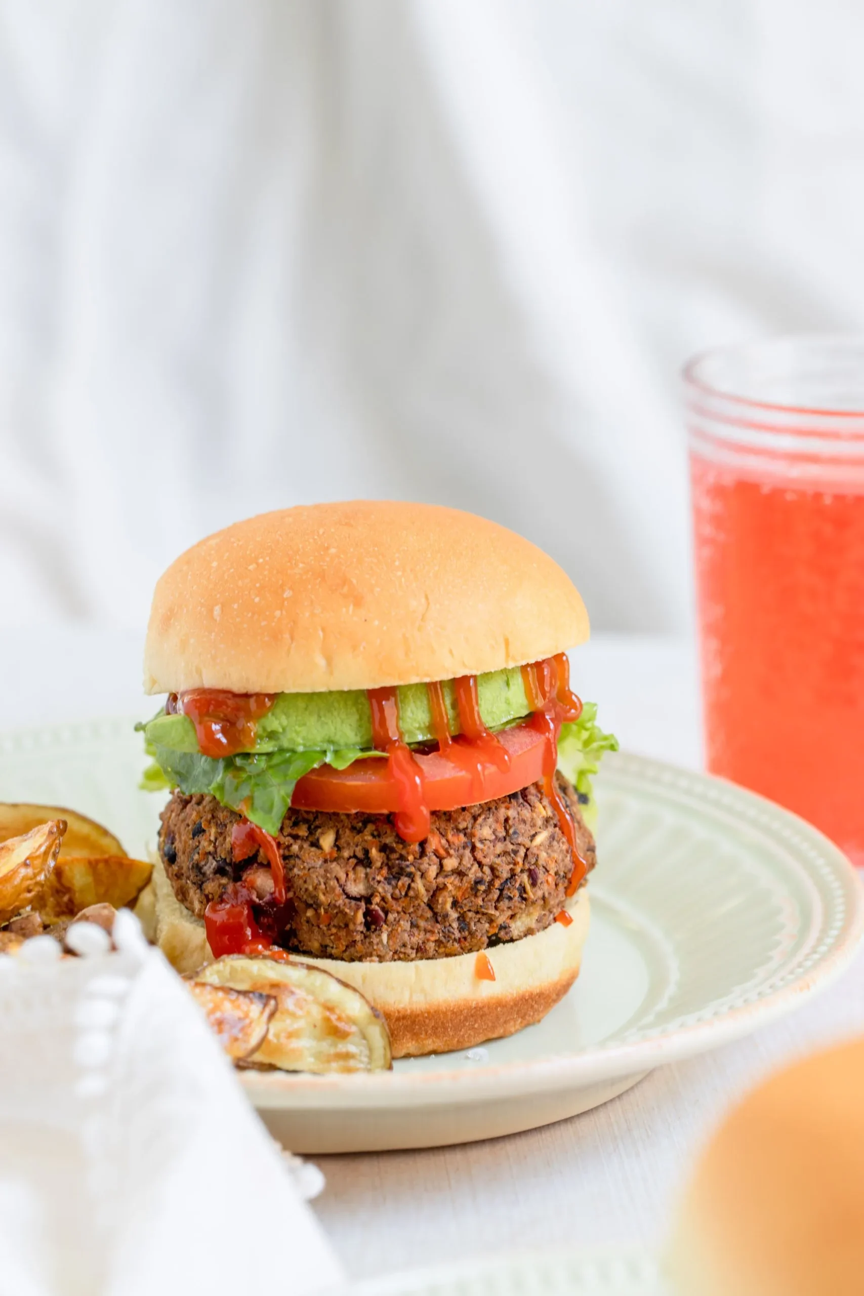 Lazy Vegan Bean Burgers