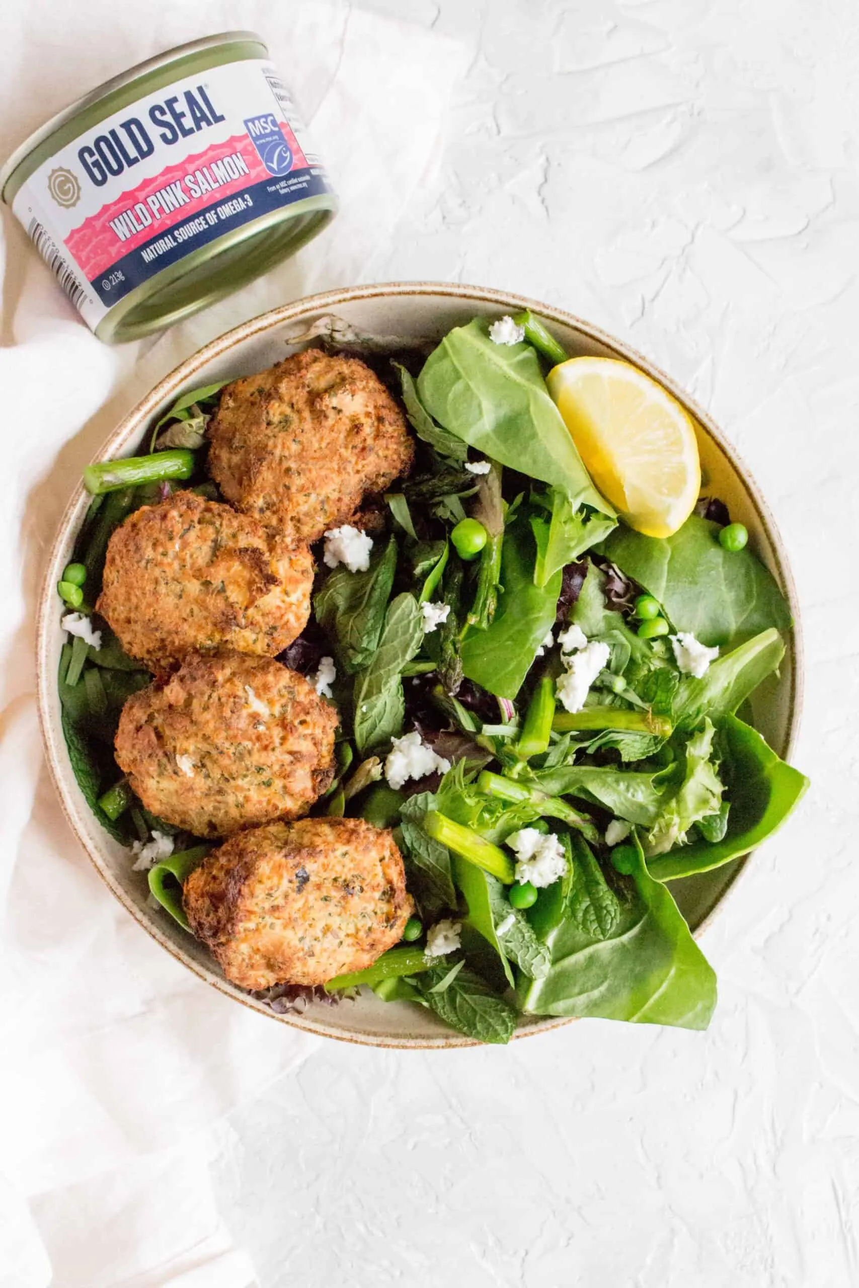 Lee's Salmon Patties and Salad Thermomix