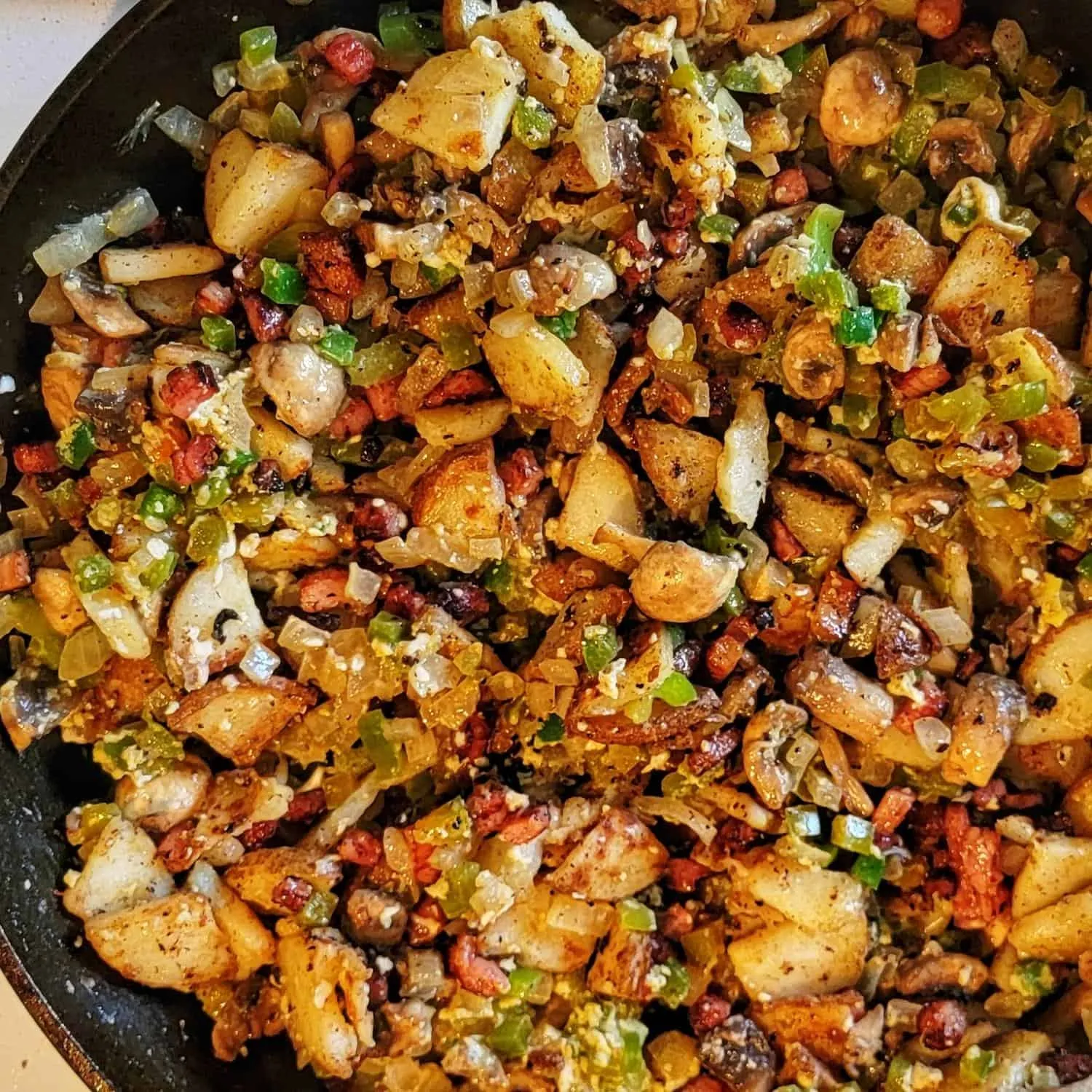 Leftover Ham Breakfast Hash