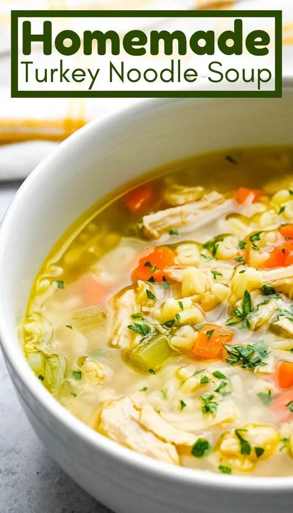 Leftover Turkey Alphabet Soup