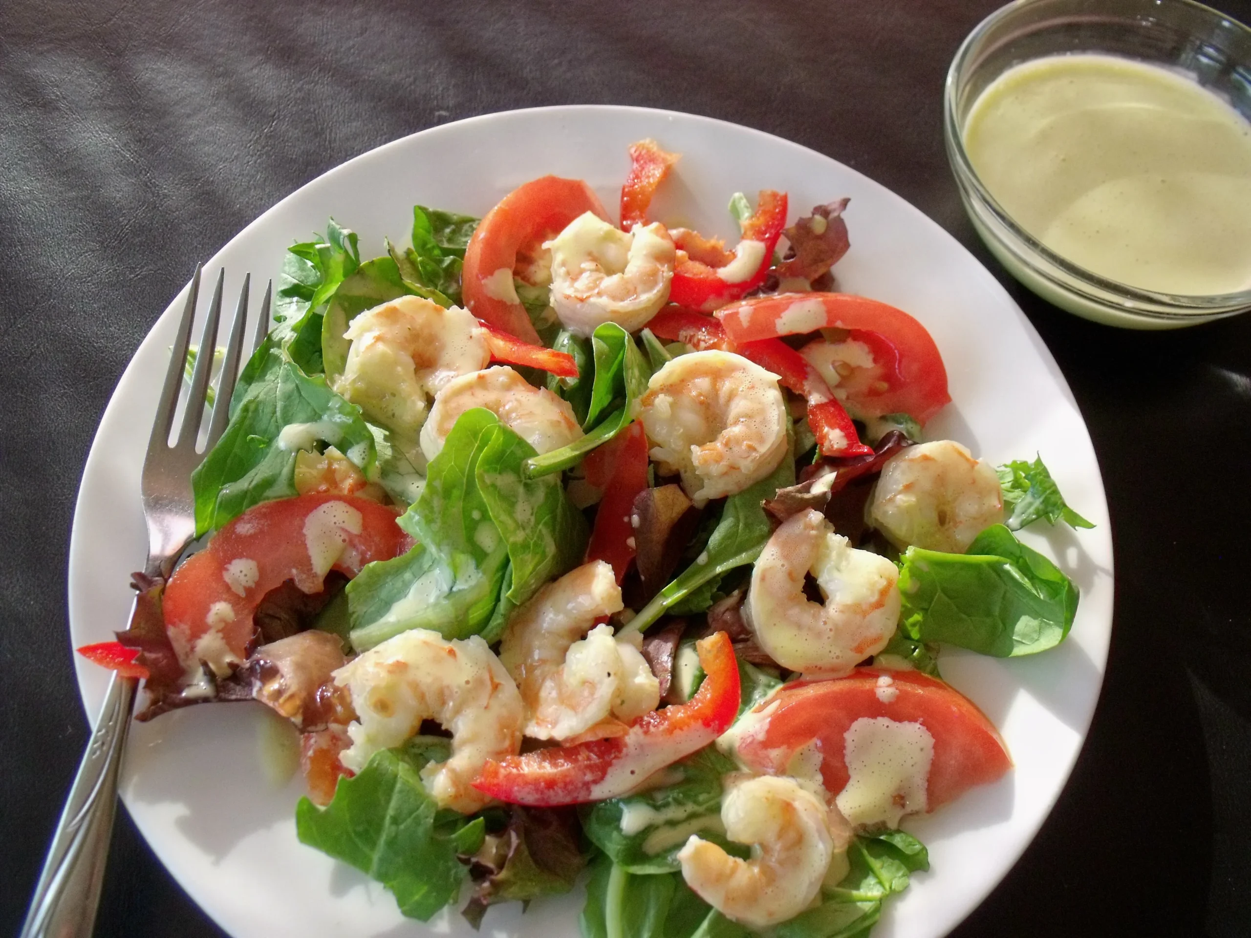 Lemon Basil Shrimp Salad