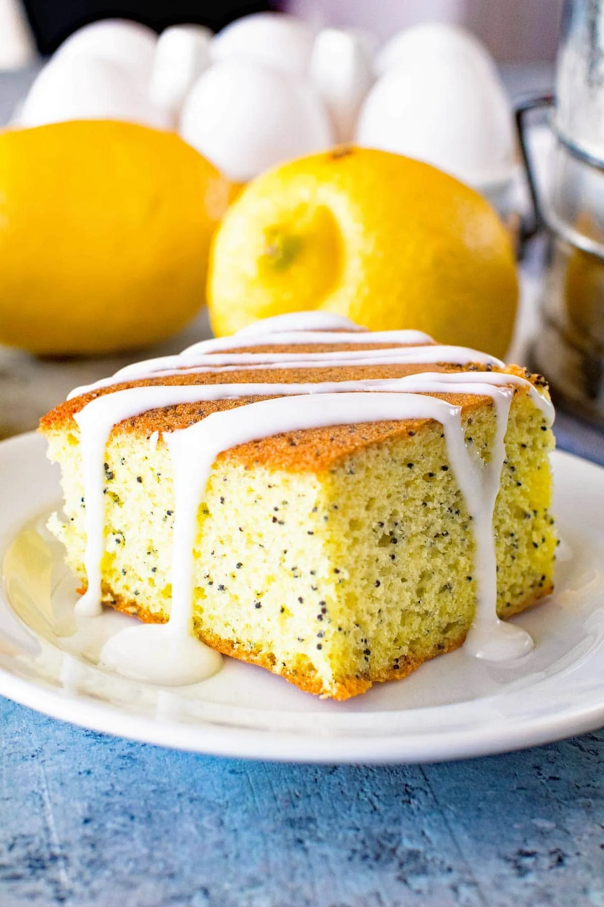 Lemon Buttermilk Poppy Seed Cake