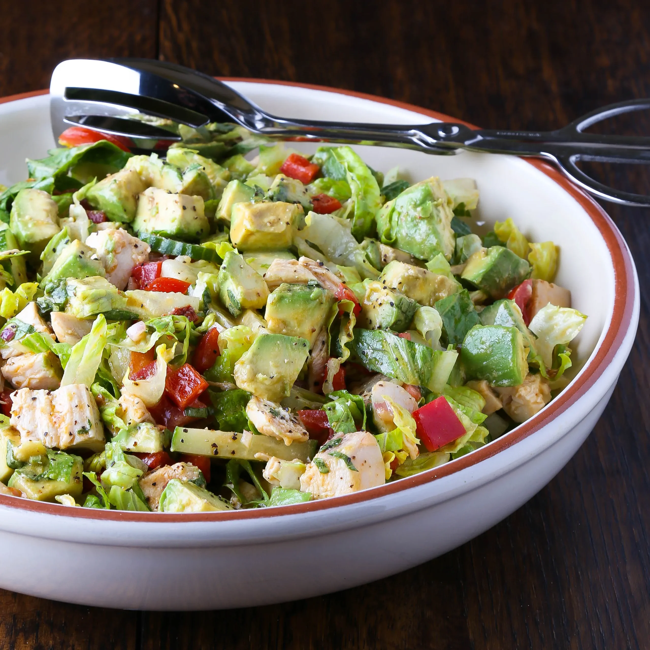 Lemon Chicken Summer Chopped Salad