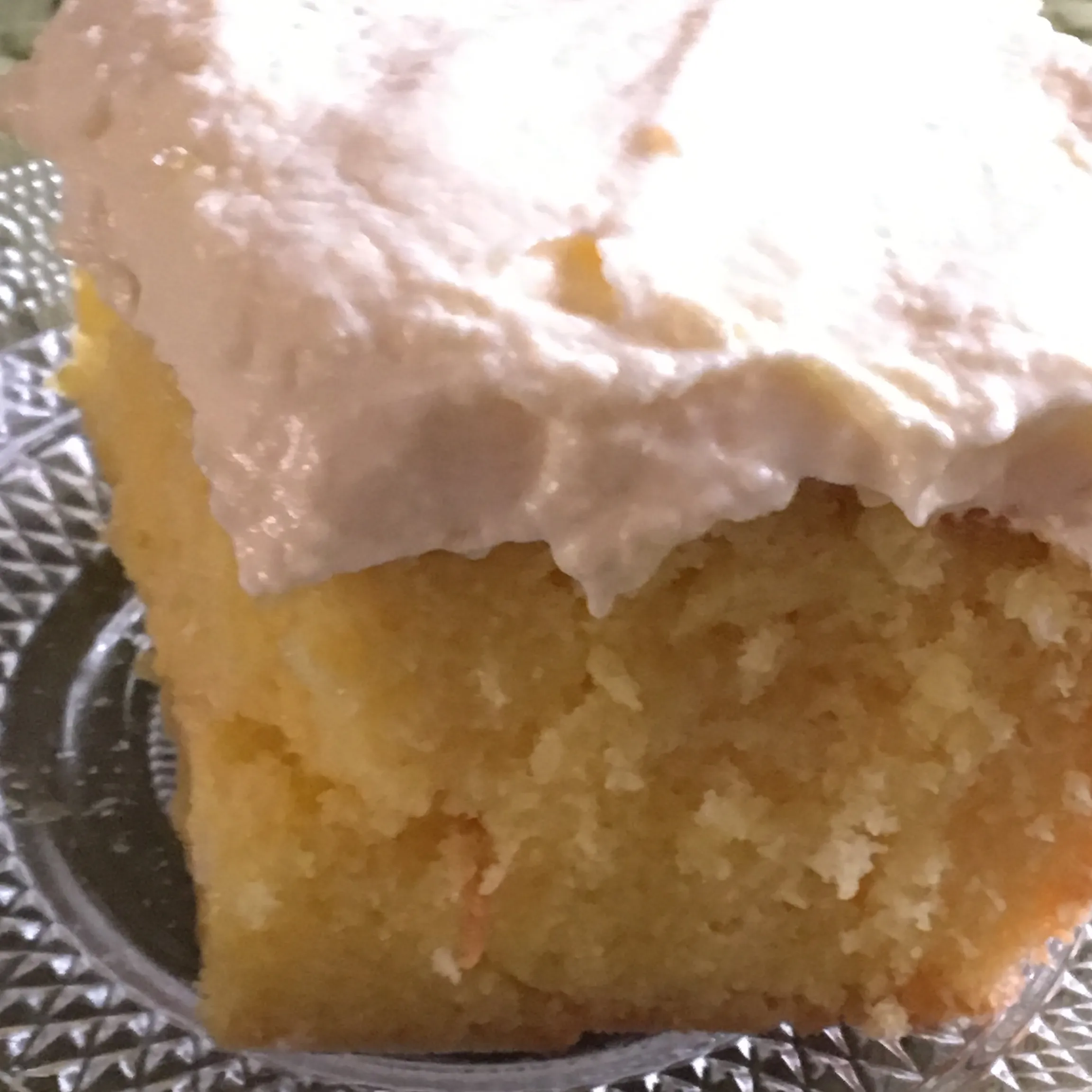 Lemon Cooler Cream Cake