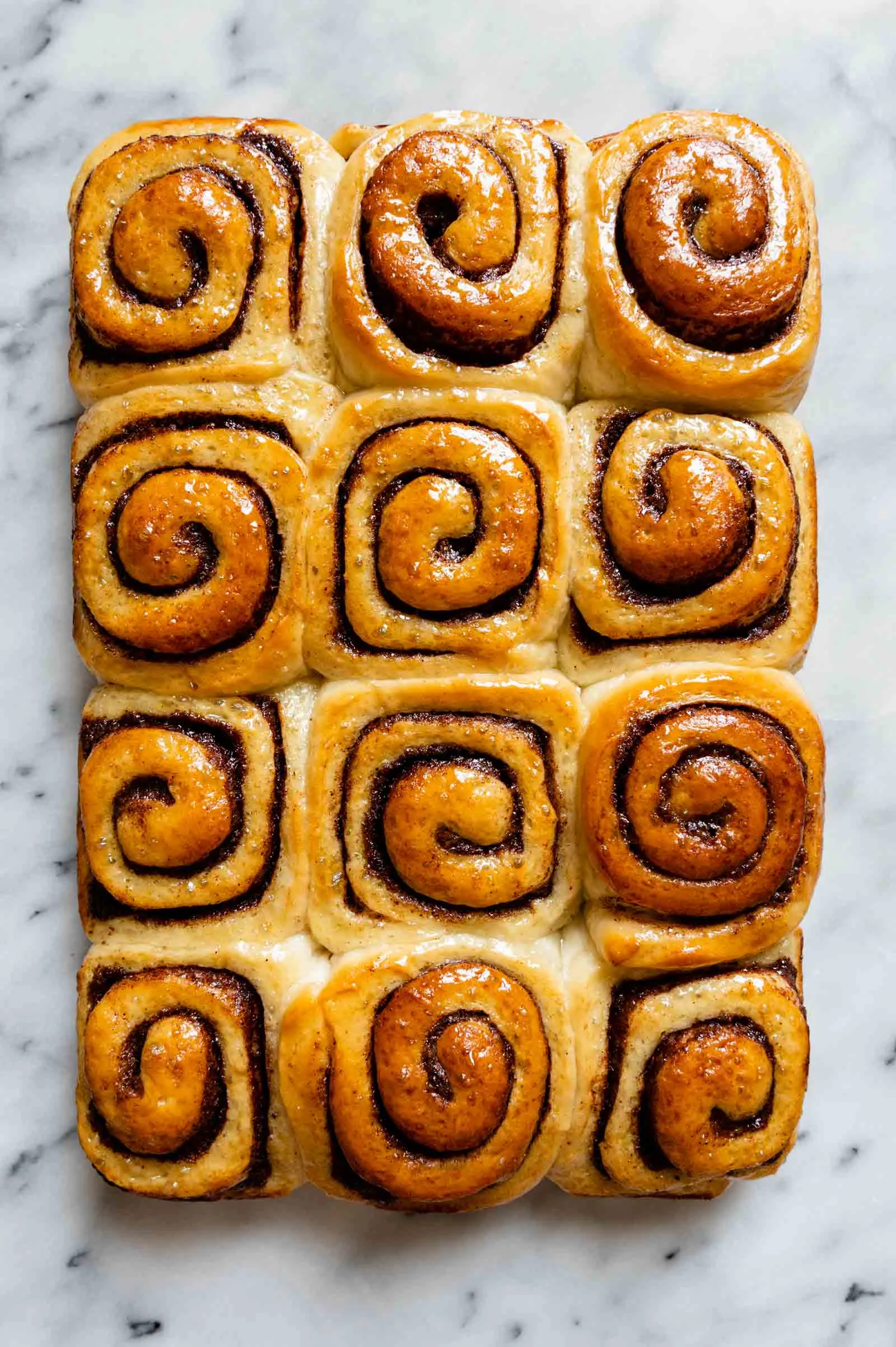 Lemon Glazed Cinnamon Scrolls