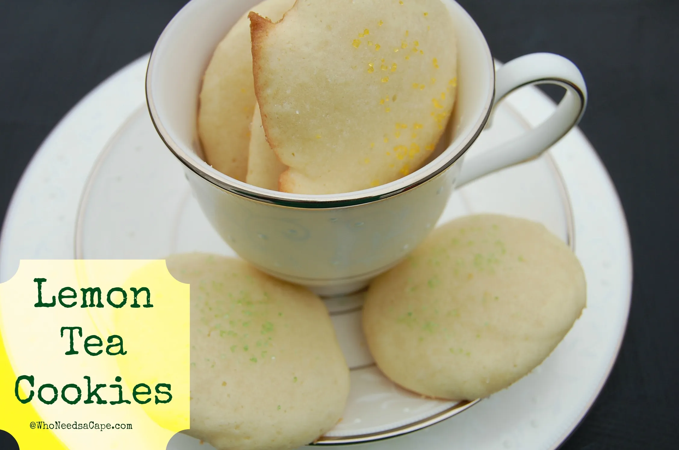 Lemon High Tea Cookies
