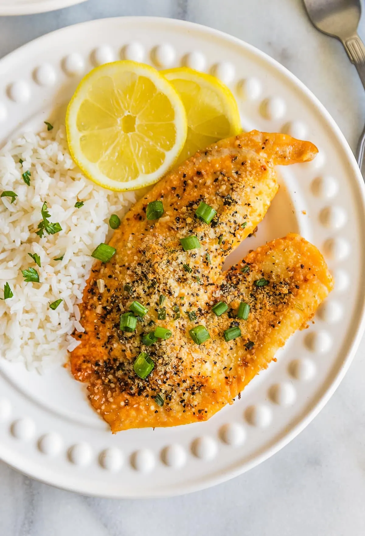 Lemon Pepper Grilled Tilapia