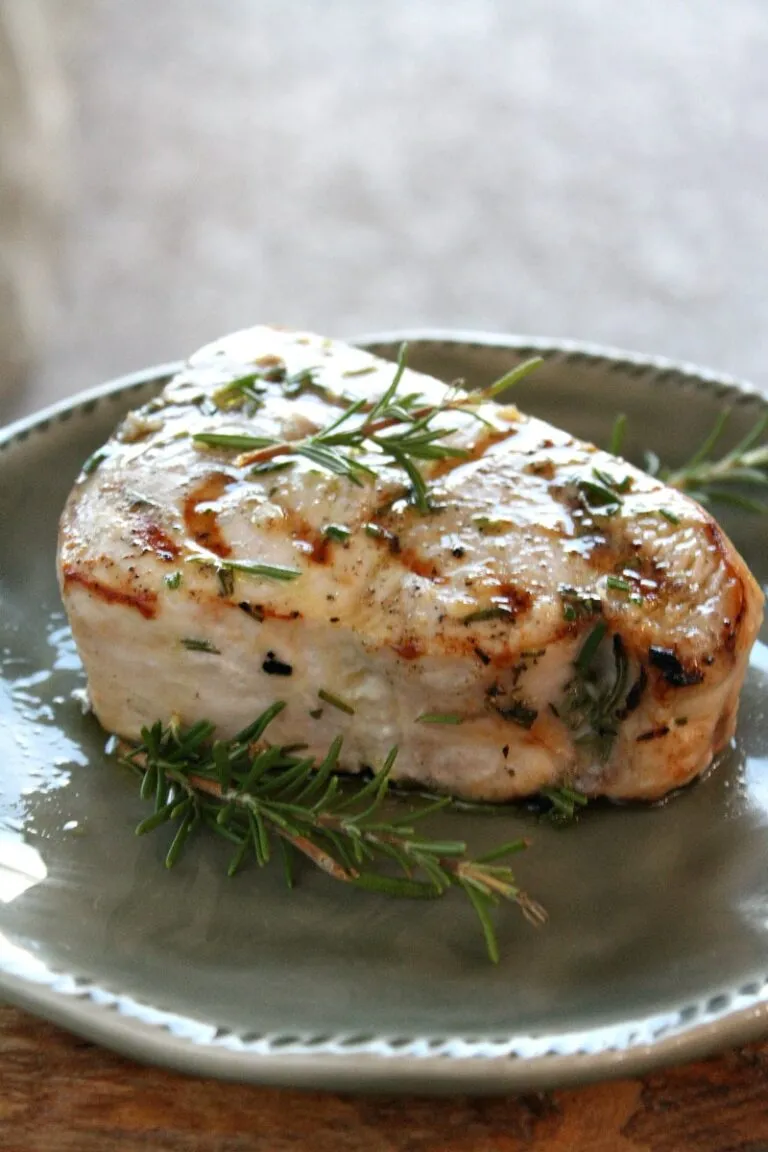 Lemon Rosemary Grilled Swordfish