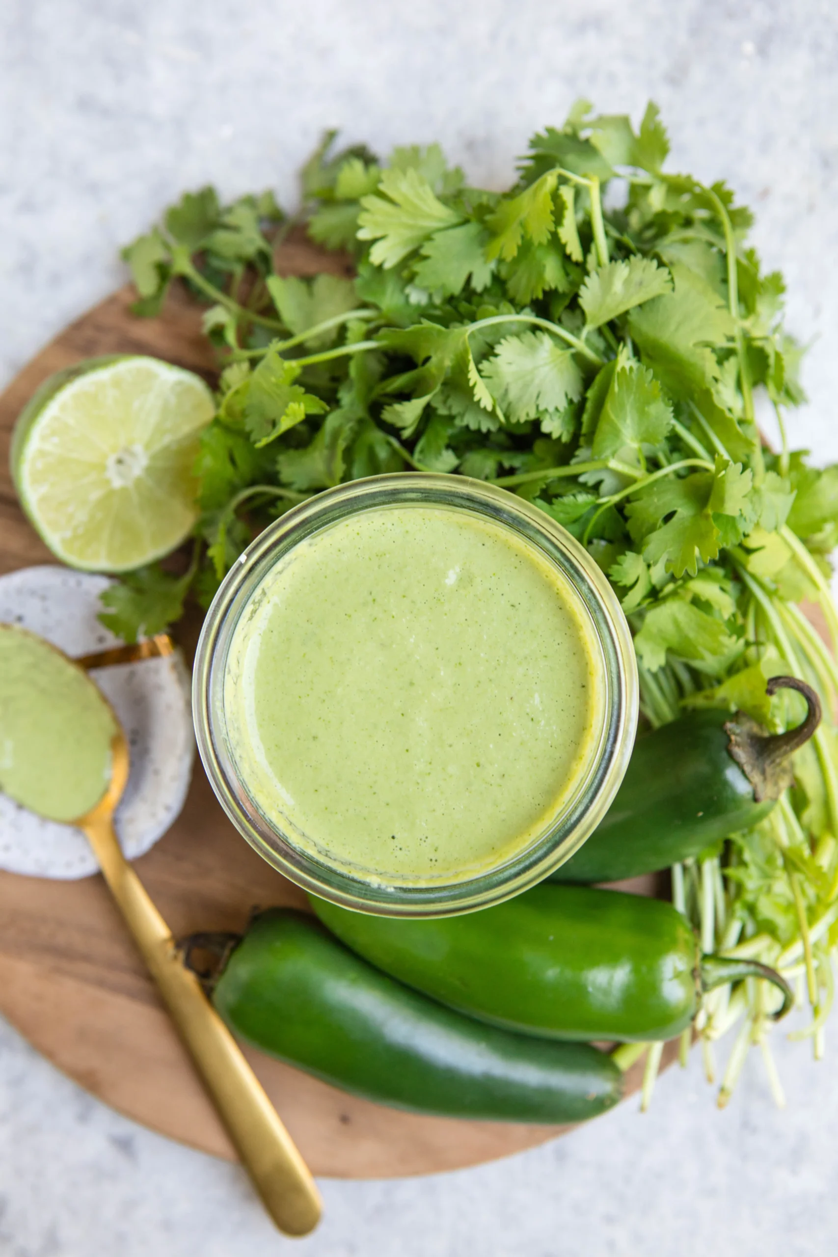 Lemongrass Cilantro Salad Dressing
