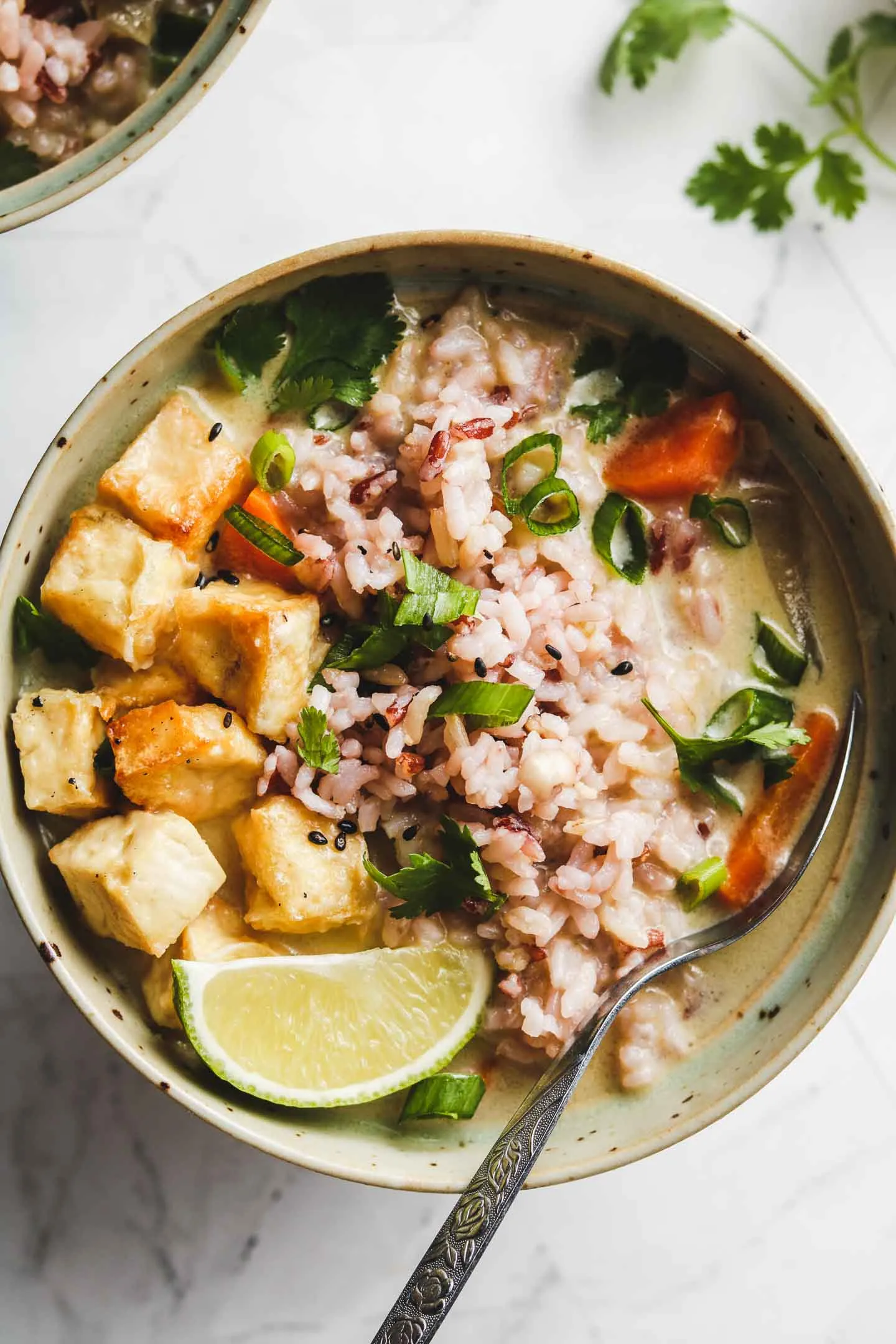 Lemongrass and Ginger Thai Coconut Soup