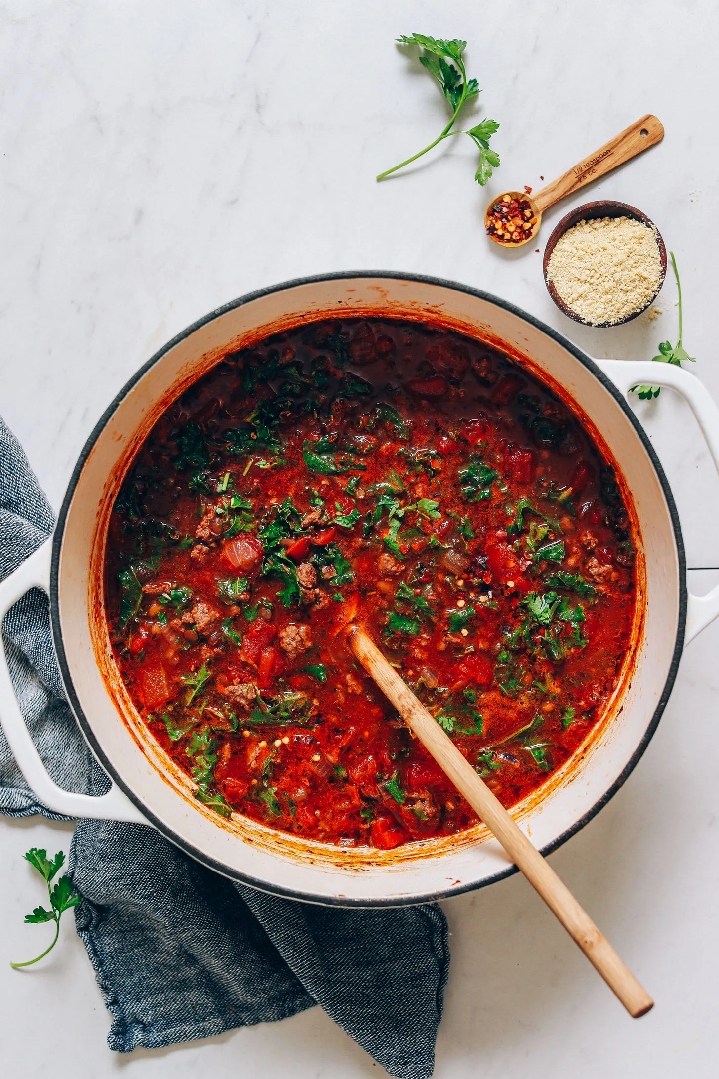 Lentil Soup with Beef