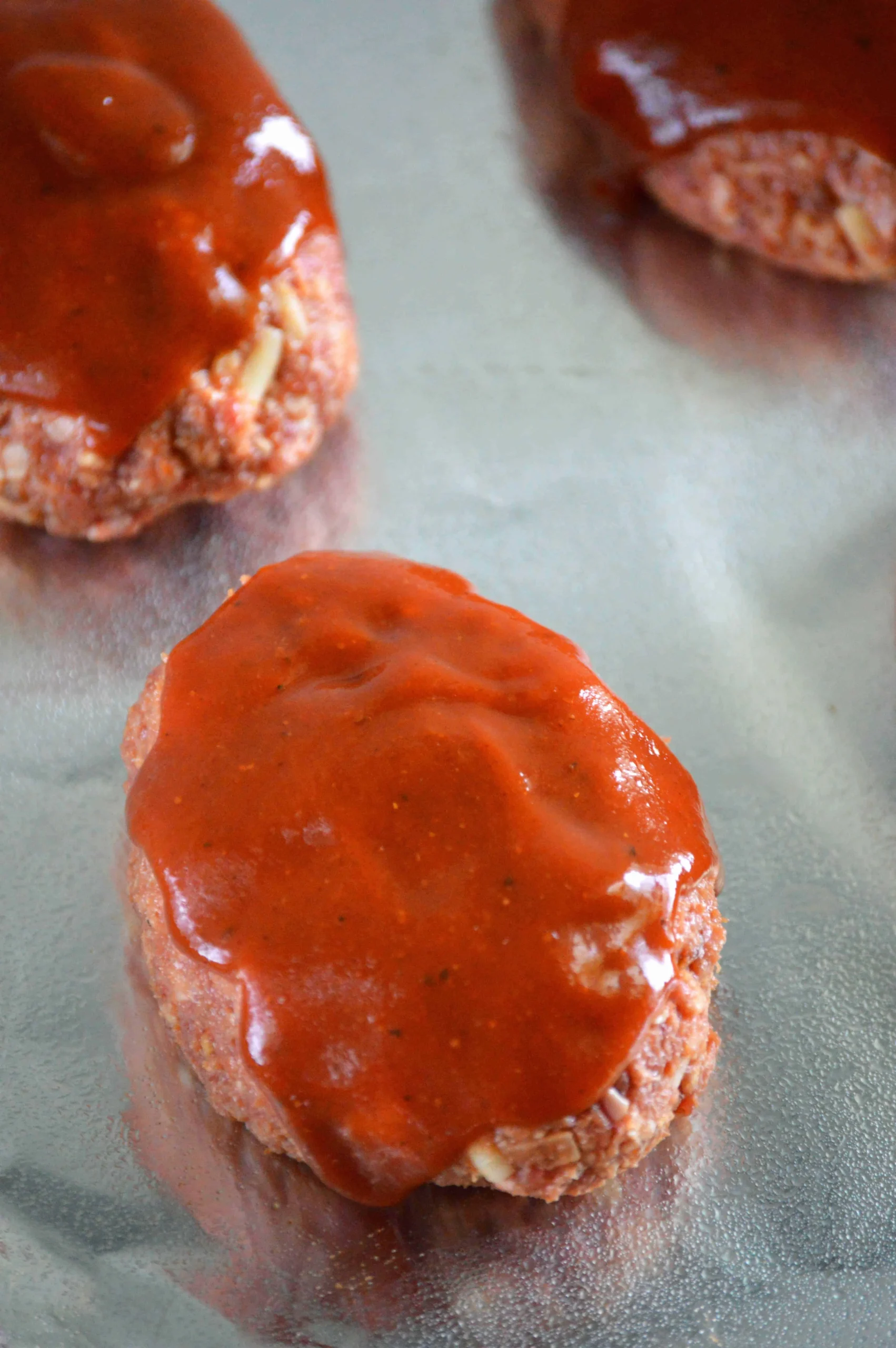 Light Mini BBQ Meatloaf