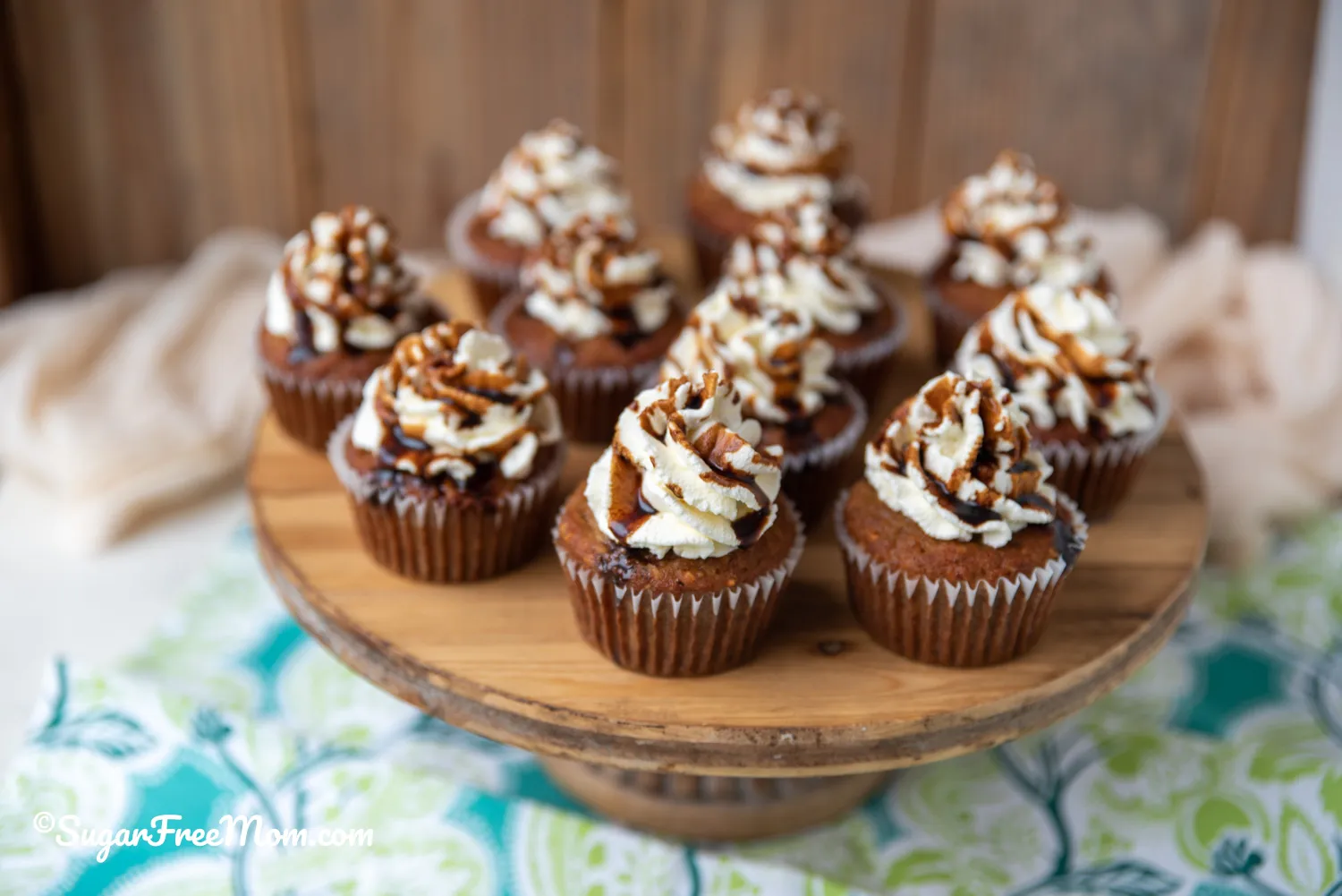 Low Carb Keto Carrot Cake Cupcakes Nut Free Gluten Free