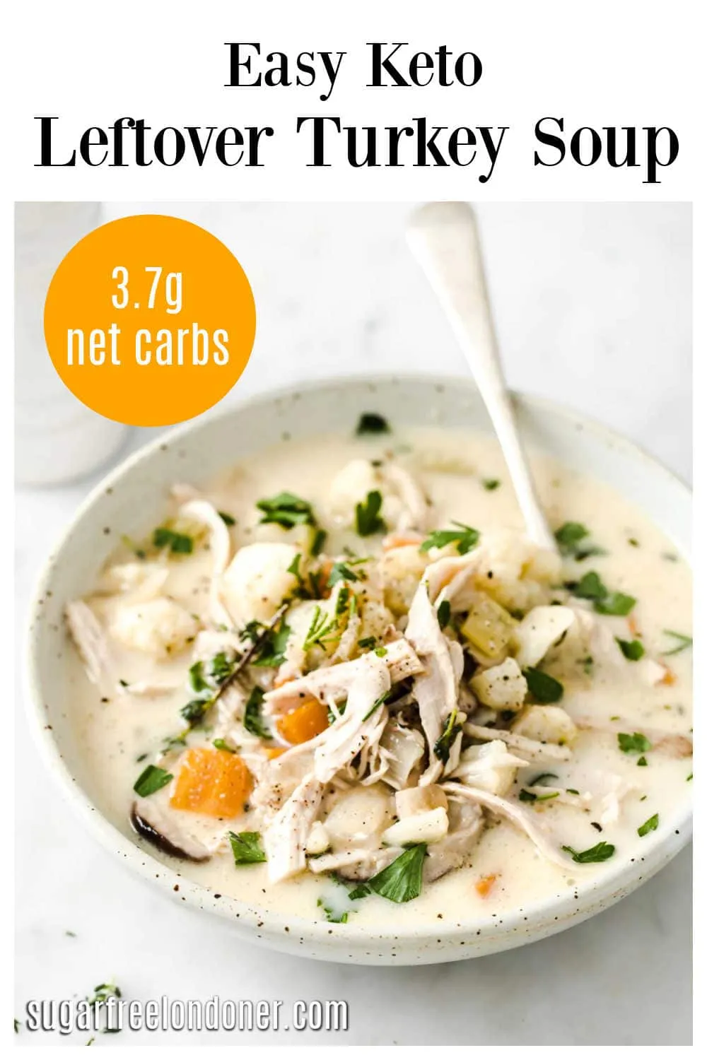 Low Carb Keto Turkey Soup