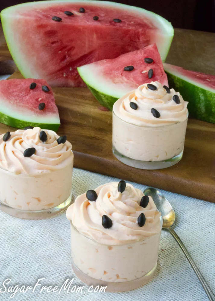 Low Carb Watermelon Mousse