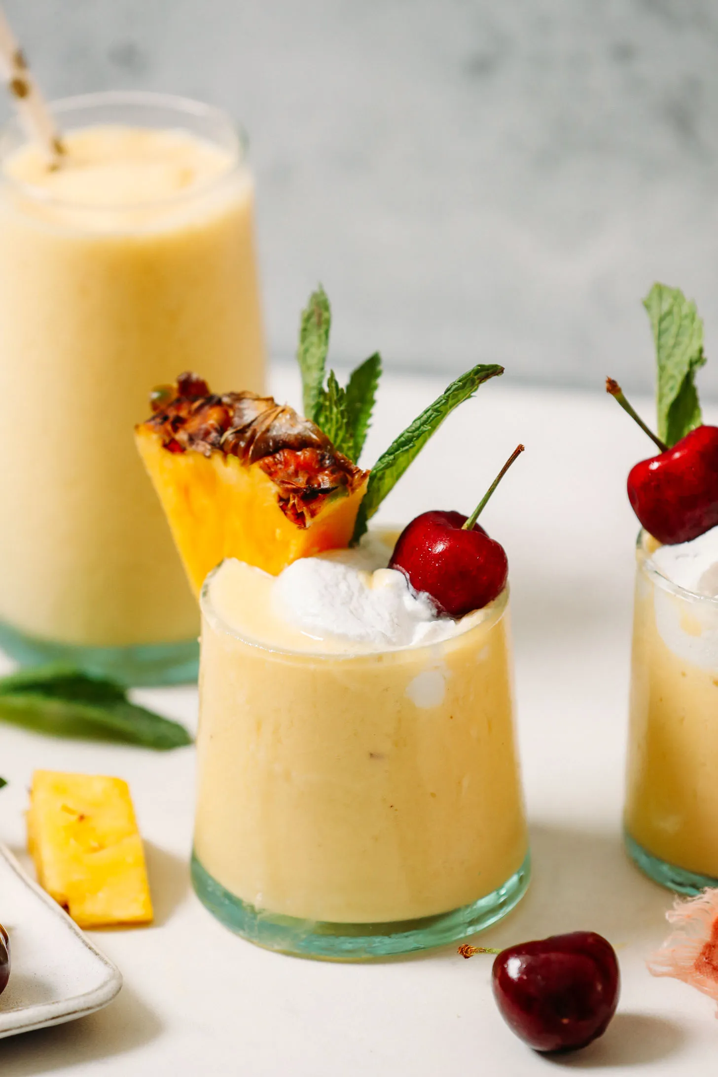 Low Fat Pina Colada Smoothie No Sugar Added