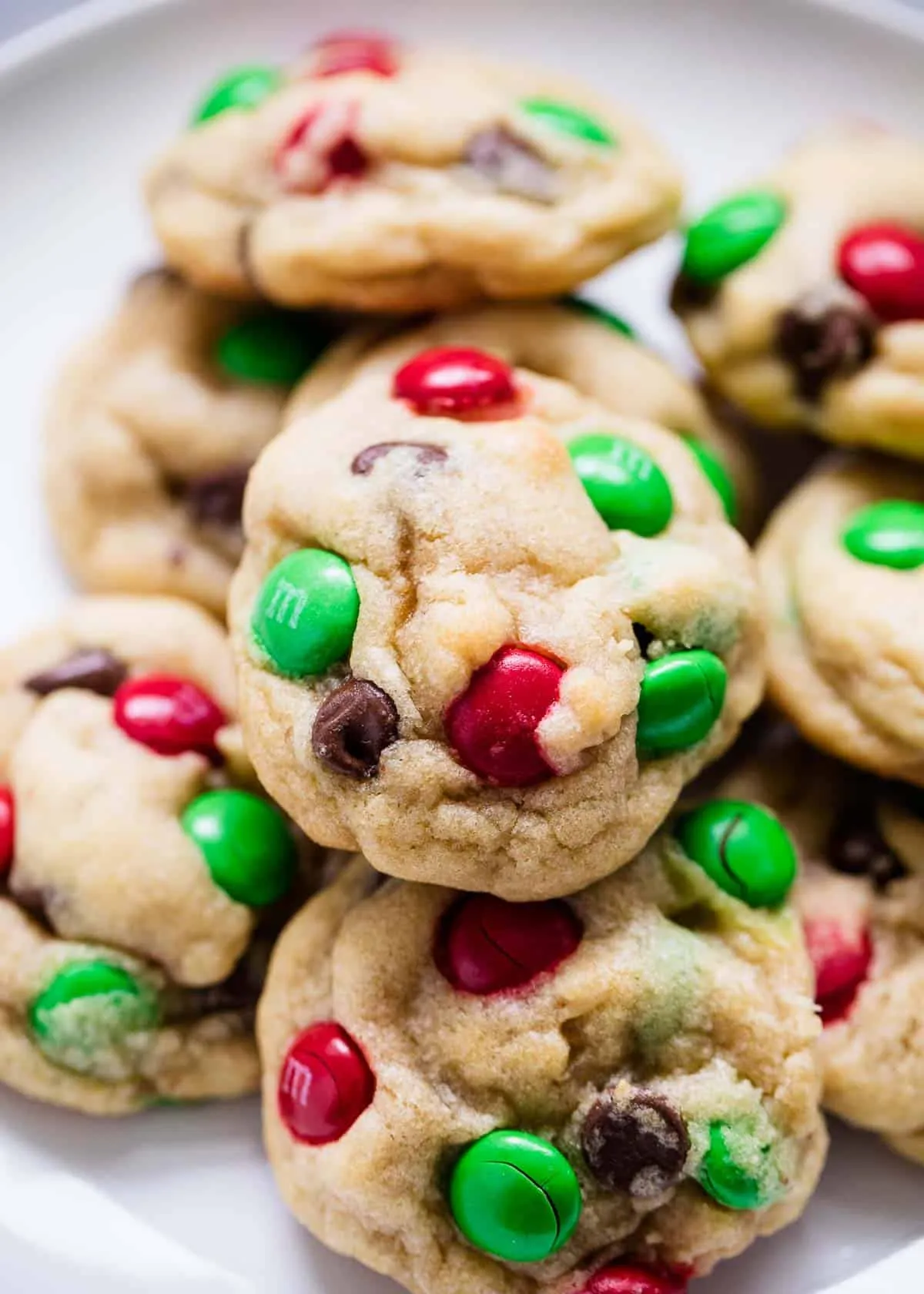 MM Chocolate Christmas Cookies